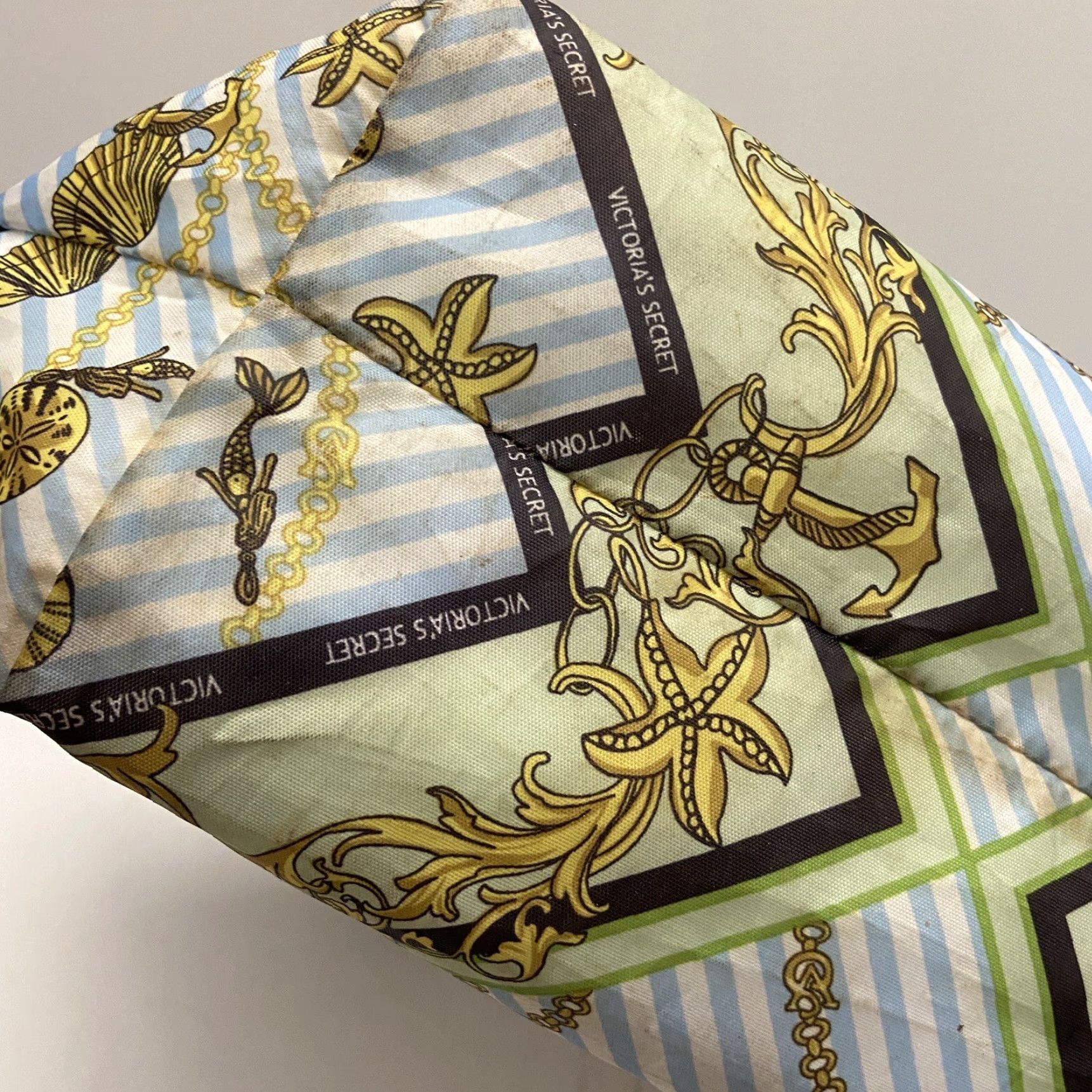 Victoria's Secret Victoria's Secret Large Insulated Tote Cooler Bag Multicolor Nautical Print Travel Beach Womens Size ONE SIZE - 7 Thumbnail