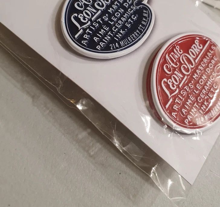 Aime Leon Dore Aime Leon Dore Palette Pin Pack (sets of 2) Size ONE SIZE - 1 Thumbnail