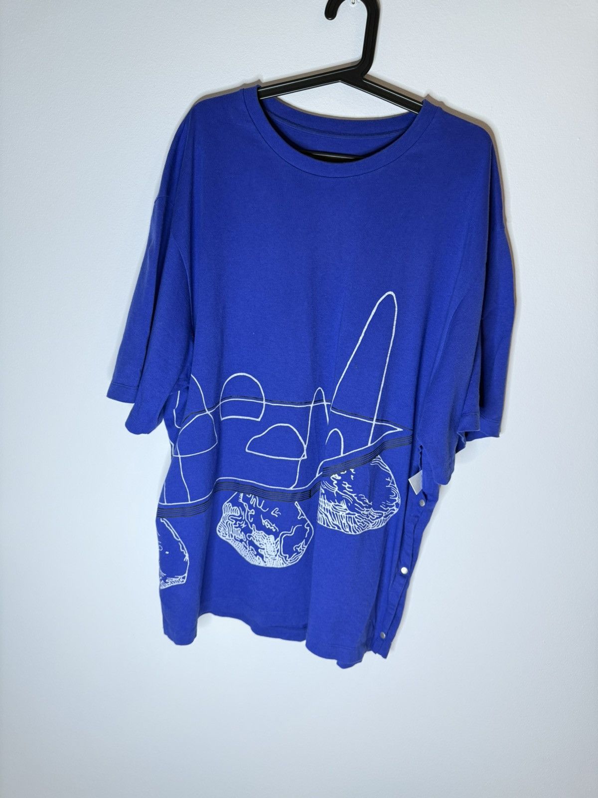 Lemaire Lemaire x Tomaga blue T-shirt Size US L / EU 52-54 / 3 - 1 Thumbnail
