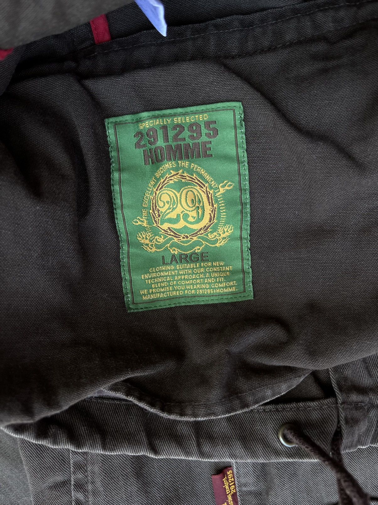 Le Grande Bleu (L.G.B.) Vtg 291295 homme M-65 military field jacket if six was nine Size US L / EU 52-54 / 3 - 7 Thumbnail