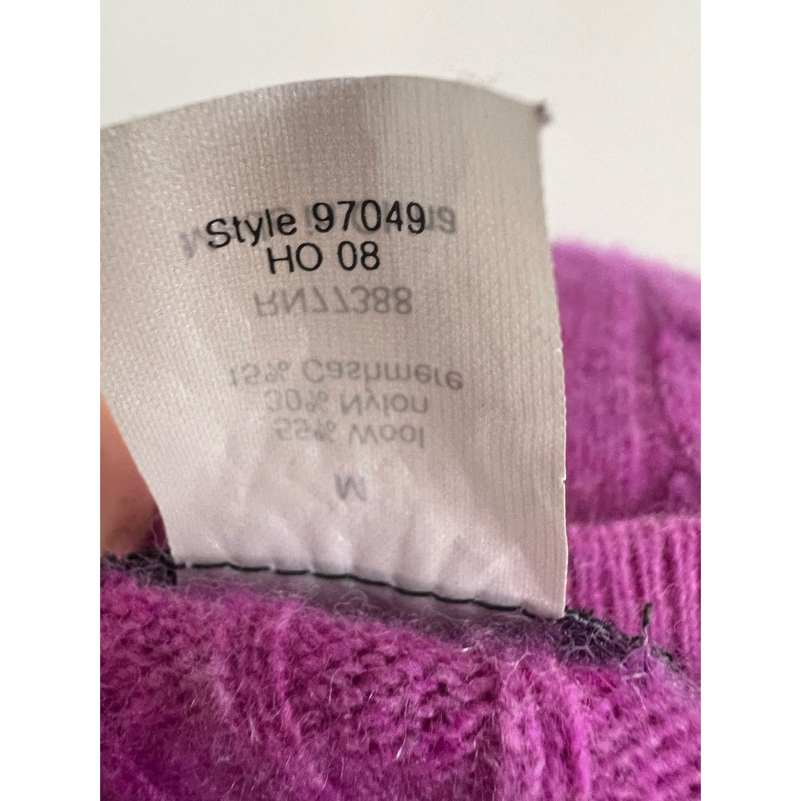 J.Crew J Crew Wool Cashmere Blend Long Sleeve Sweater Medium Size M / US 6-8 / IT 42-44 - 6 Thumbnail