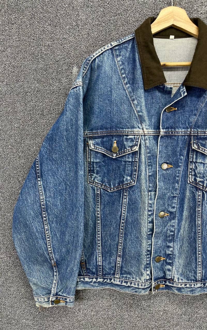 Kenzo Vintage 90s Kenzo Trucker Denim Jacket Size US L / EU 52-54 / 3 - 3 Thumbnail