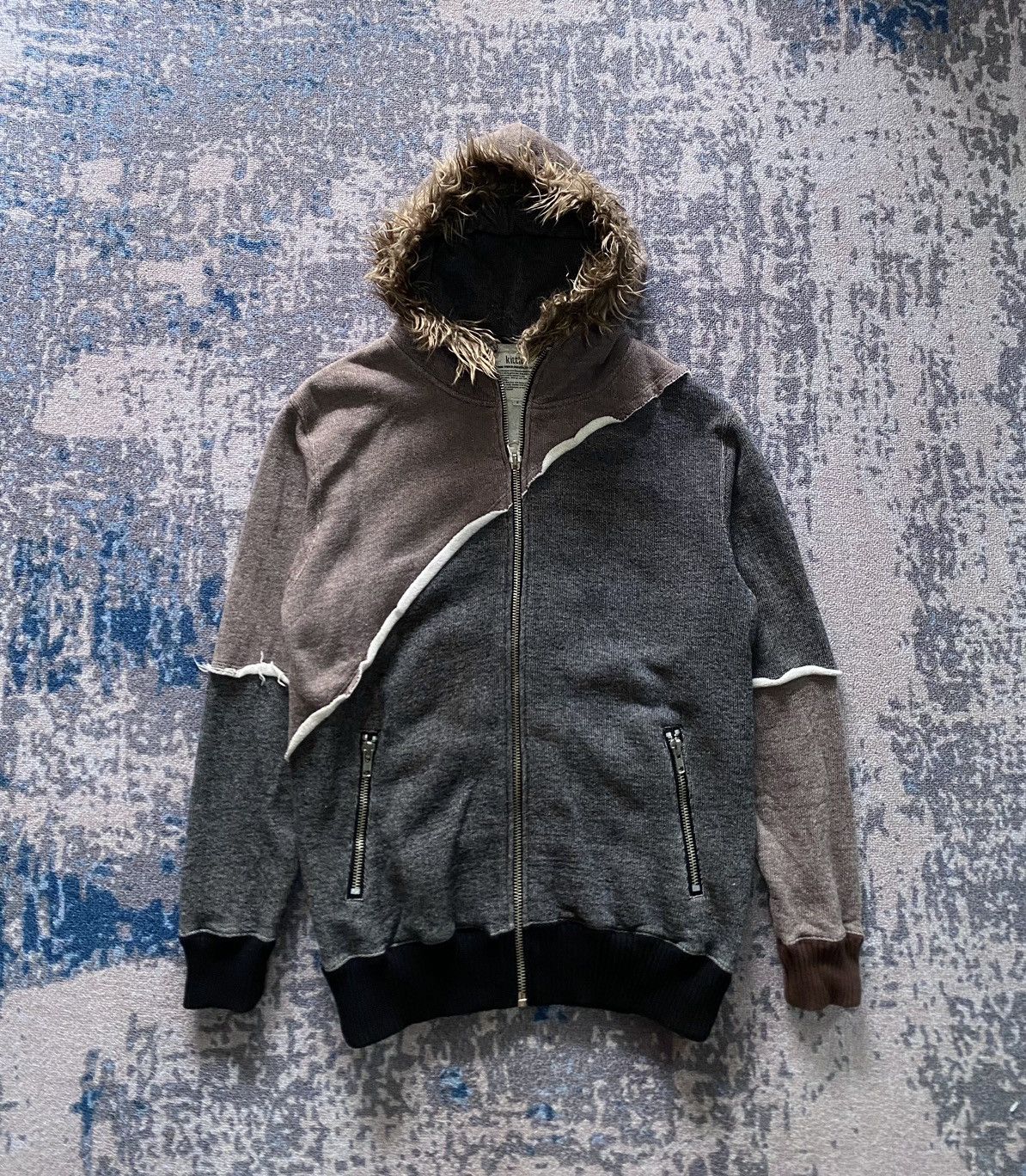 If Six Was Nine Japanes Kittle Fur Hoodie Ifsix Lgb Style Size US L / EU 52-54 / 3 - 1 Thumbnail