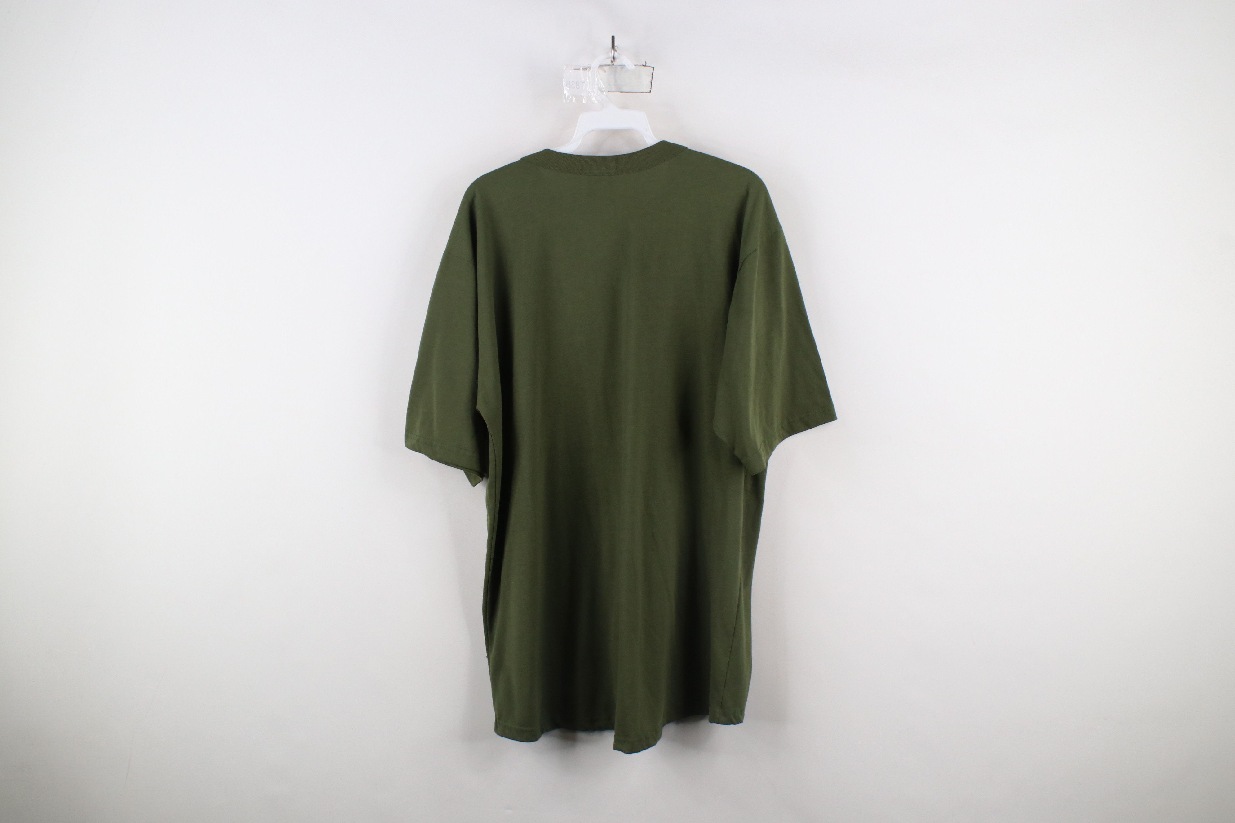 Cabelas × Vintage Vintage 90s Cabelas Tech Short Sleeve T-Shirt Green USA Size US L / EU 52-54 / 3 - 7 Thumbnail