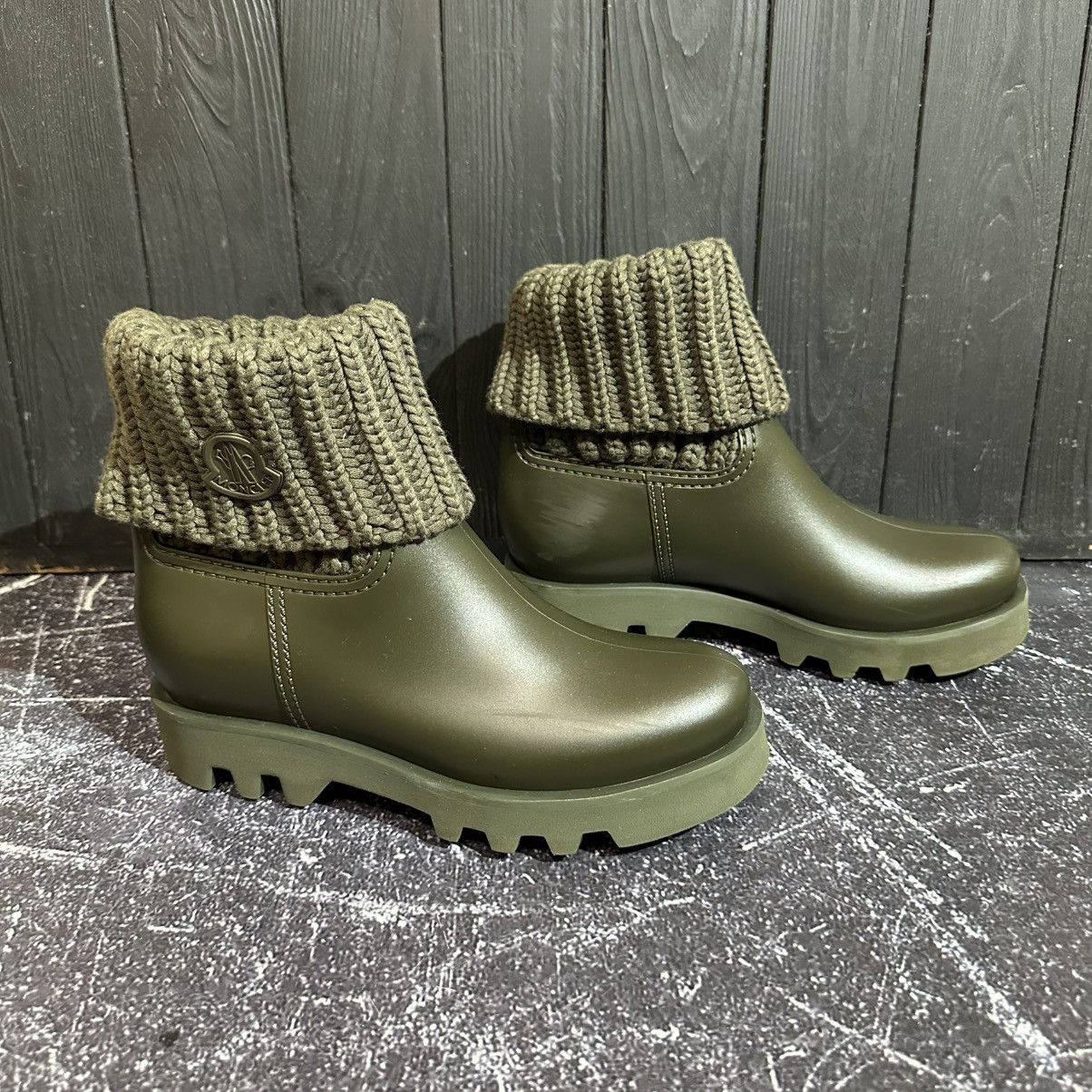 Moncler MONCLER GINETTE - Women’s Waterproof Rubber Boots Size 37 Size US 7 / IT 37 - 4 Thumbnail
