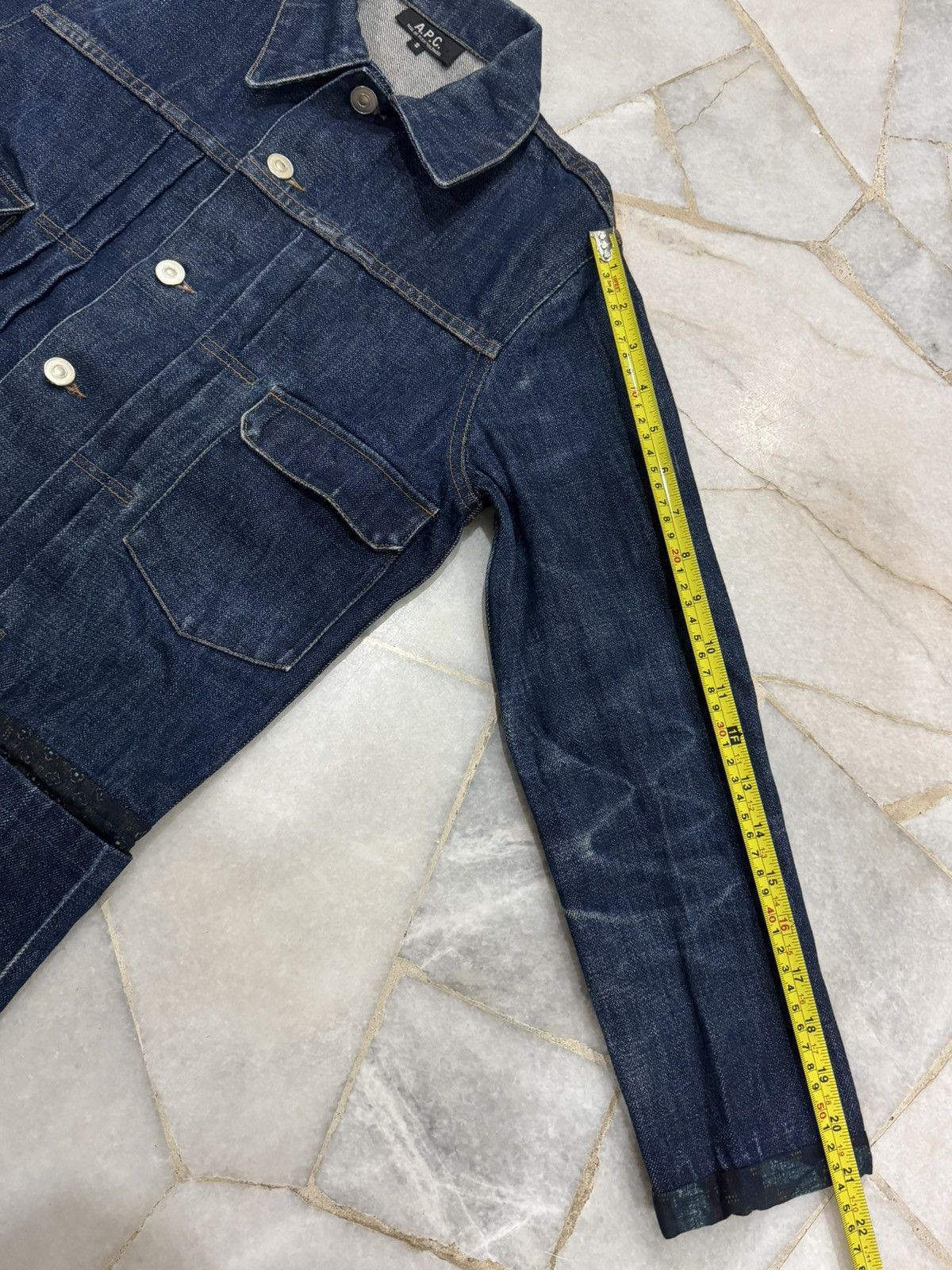 A.P.C. Vintage Apc Selvedge Denim Jacket Size US S / EU 44-46 / 1 - 5 Thumbnail