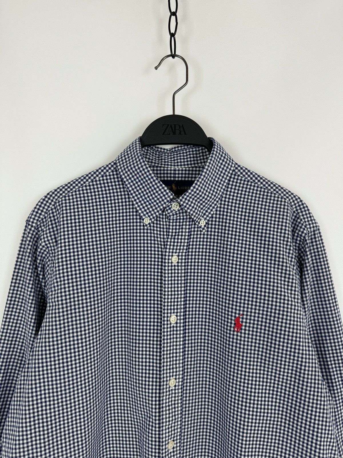 Polo Ralph Lauren Polo Ralph Lauren Gingham Check Button Up Shirt Size US M / EU 48-50 / 2 - 2 Thumbnail