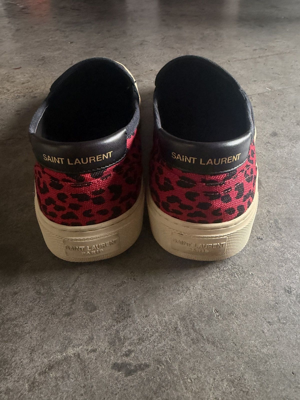 Saint Laurent Paris Rare runway exclusive baby cat Saint Laurent slipon shoes Size US 9 / EU 42 - 4 Thumbnail