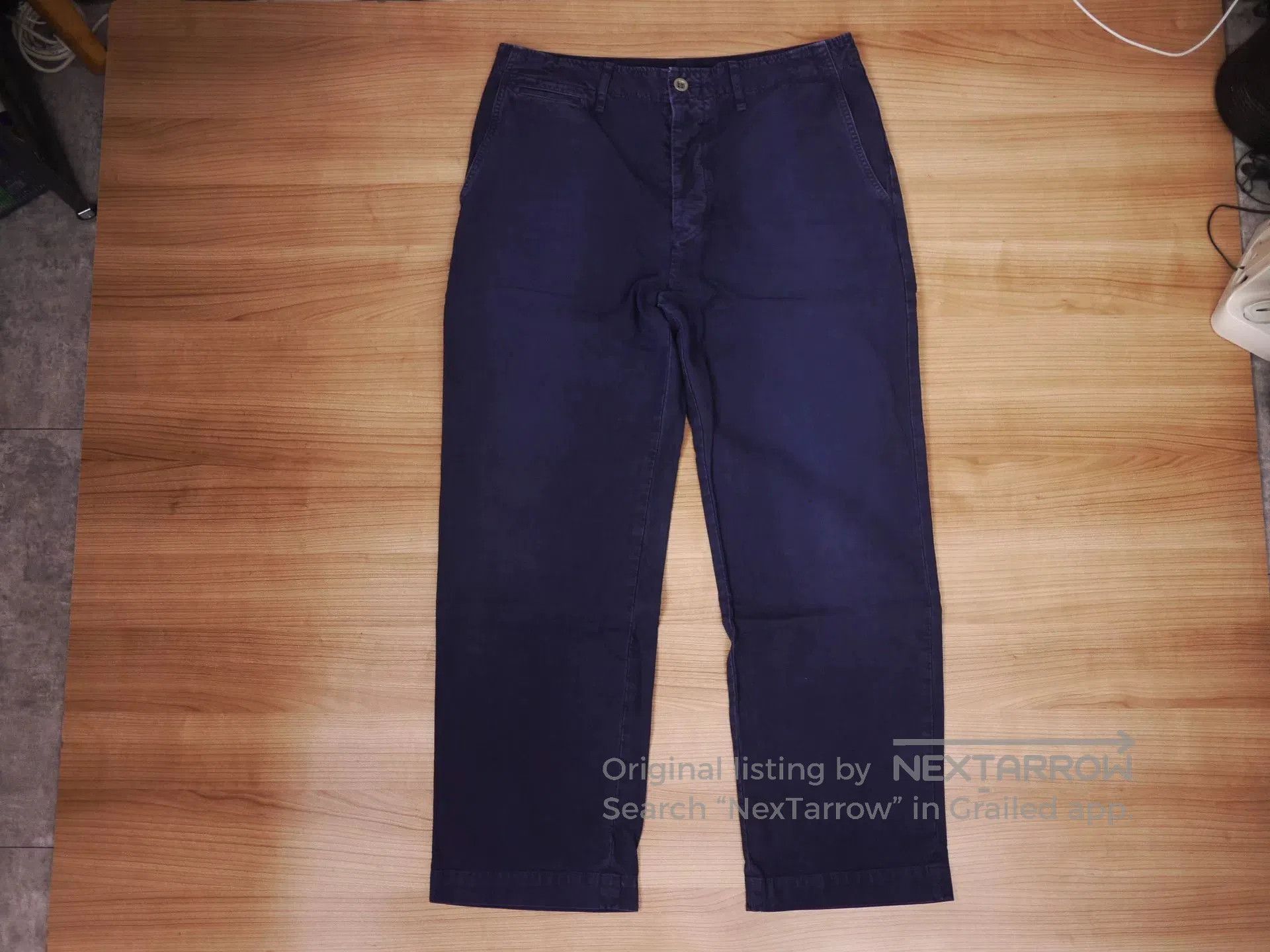 Visvim VISVIM Chino Pants 22AW Navy. Size US 30 / EU 46 - 1 Thumbnail