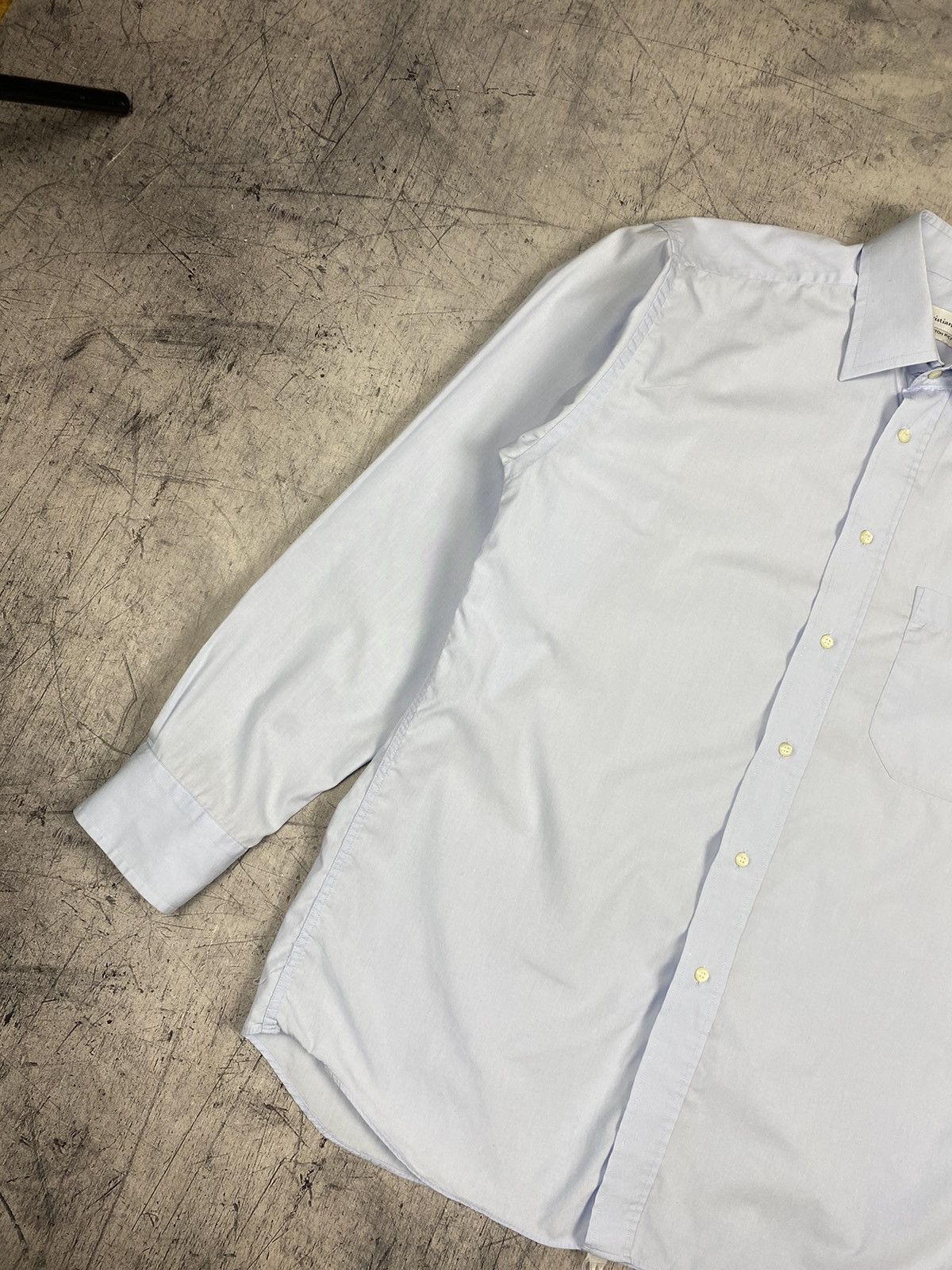 Christian Dior Monsieur Vintage Christian Dior Basic Luxury Button Up Shirt Size US L / EU 52-54 / 3 - 5 Thumbnail