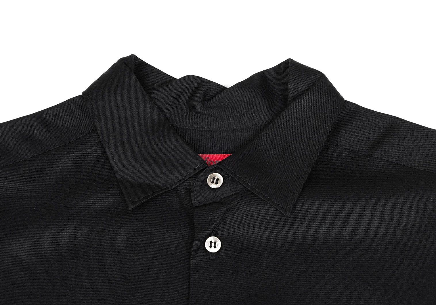 Jean Paul Gaultier Rayon Long Sleeve Shirt in Black Size US M / EU 48-50 / 2 - 3 Thumbnail