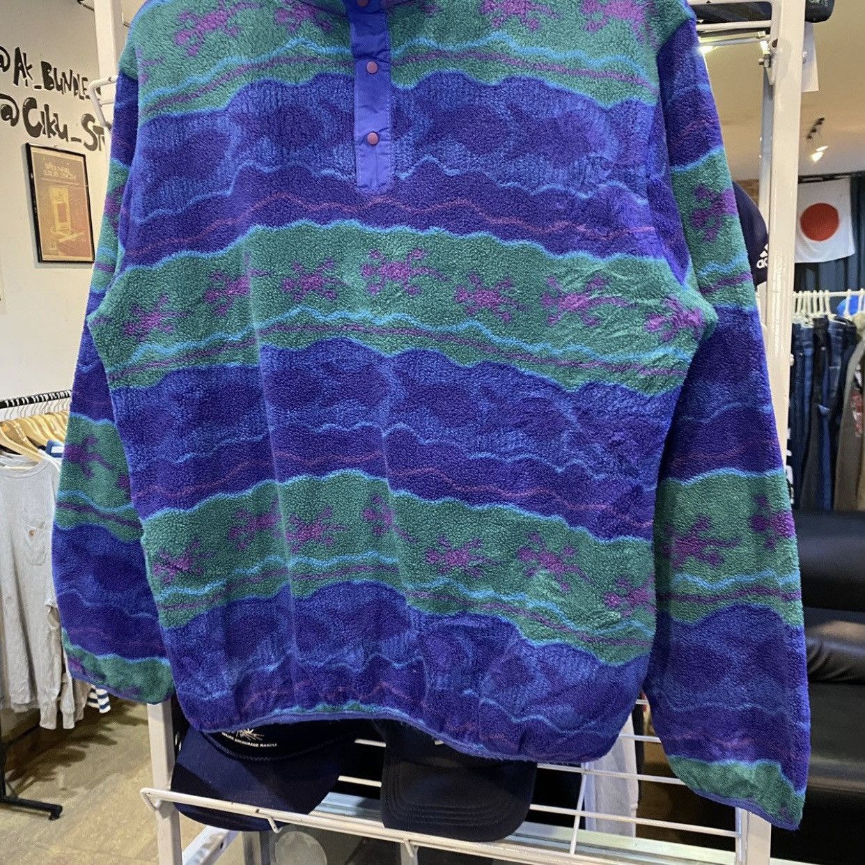 L.L. Bean vintage L.L.Bean Synchilla fleece pullover button Size US M / EU 48-50 / 2 - 4 Thumbnail