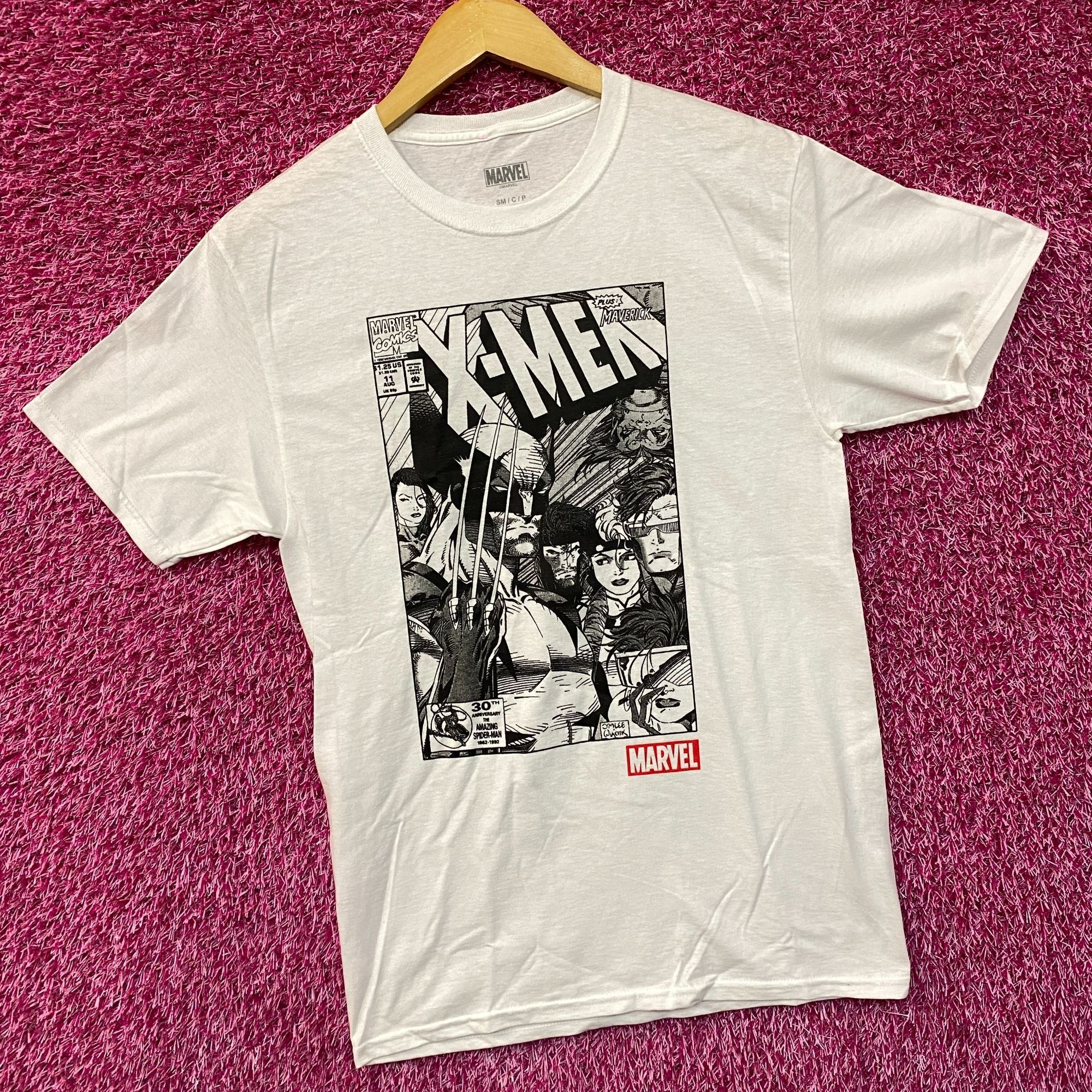 Marvel Comics Marvel Comics X-Men Wolverine Comic Book Cover T-Shirt SM Size US M / EU 48-50 / 2 - 3 Thumbnail