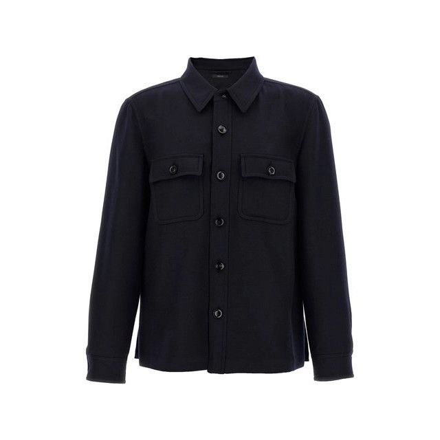 Tom Ford TOM FORD Blue Wool/Silk Jacket New & Authentic (Men's size:X Size US XL / EU 56 / 4 - 1 Thumbnail