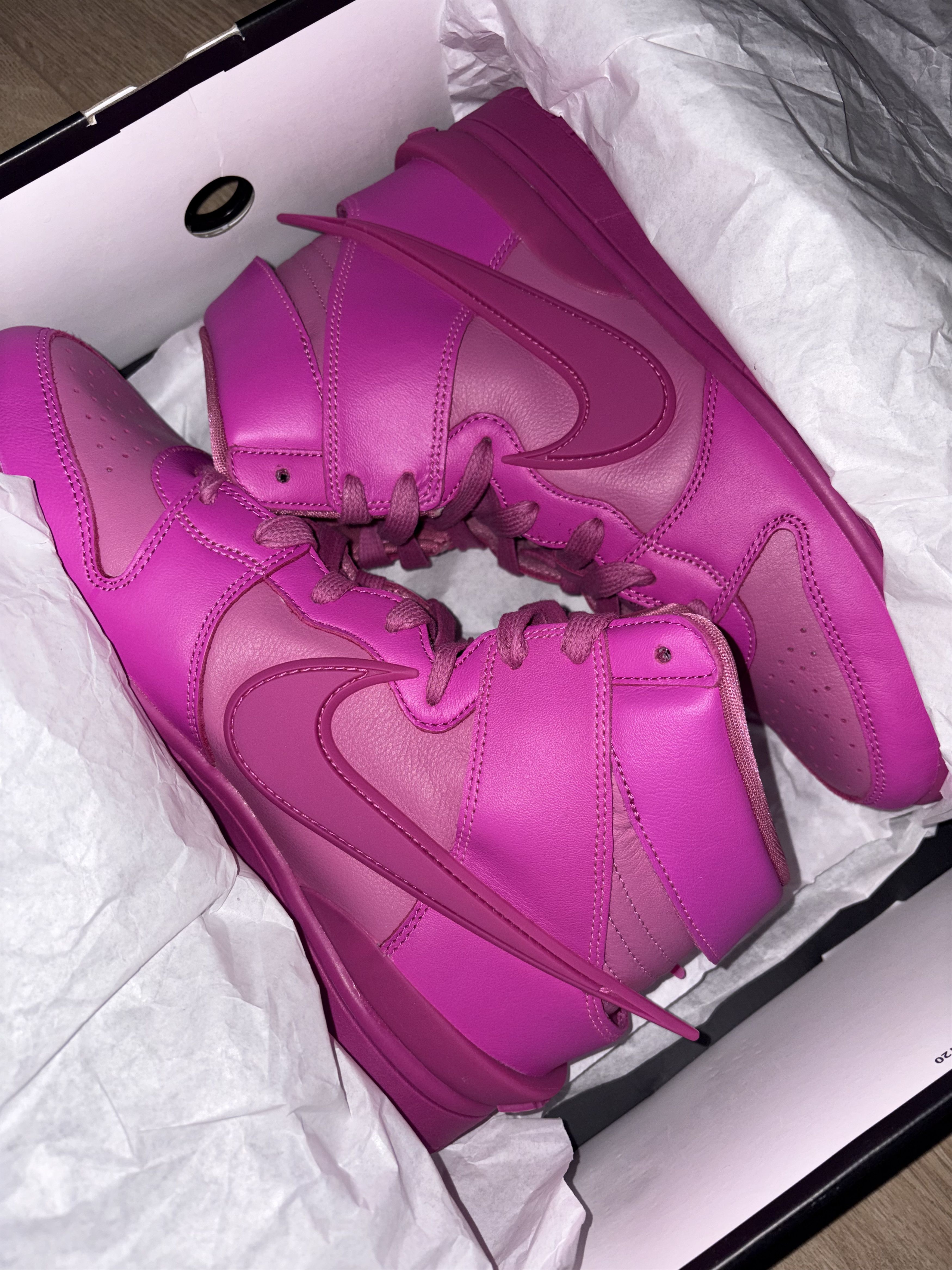 Ambush Design × Nike NIKE AMBUSH X DUNK HIGH 'COSMIC FUCHSIA Size US 8.5 / EU 41-42 - 8 Thumbnail