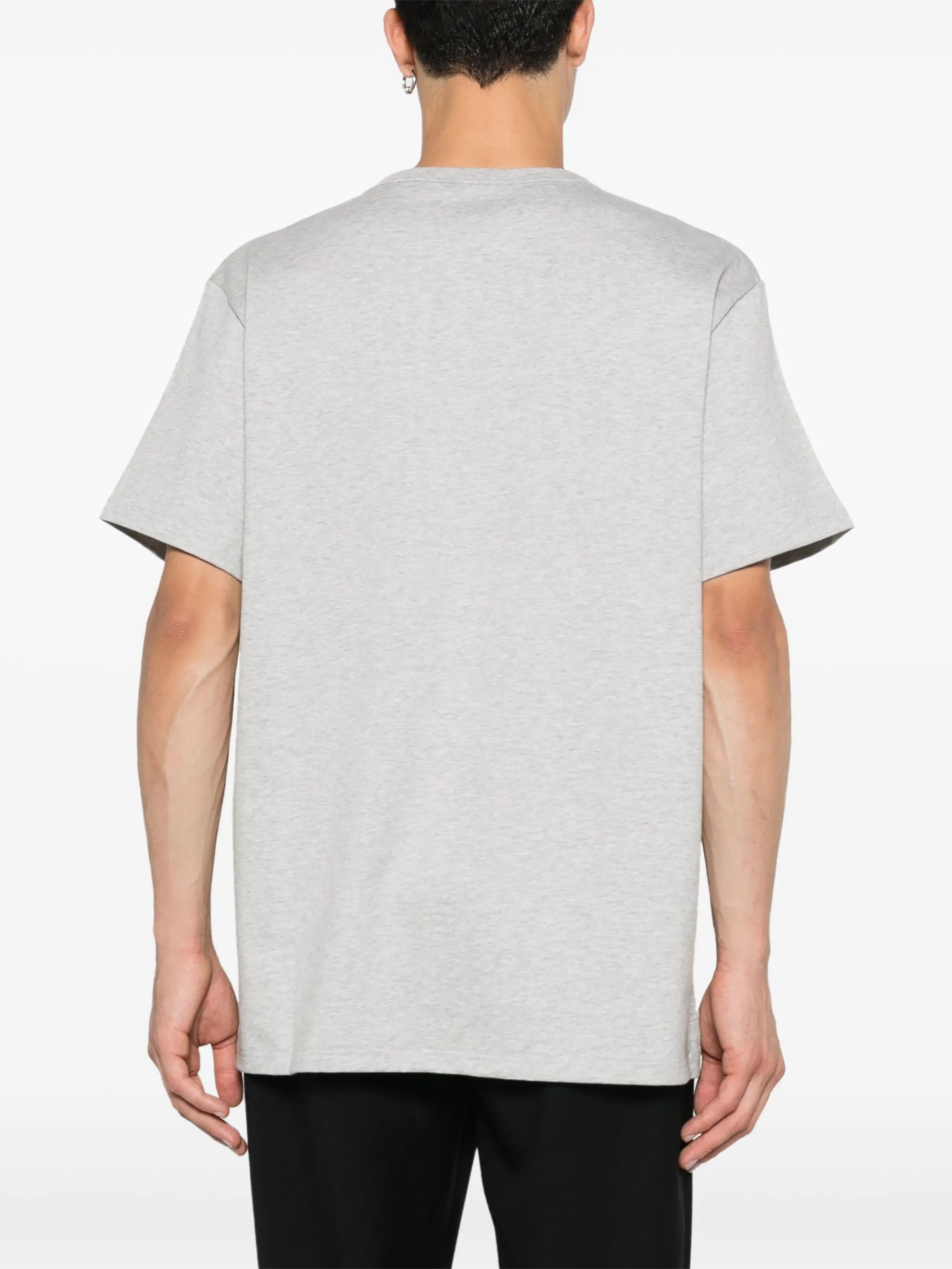 Alexander McQueen ALEXANDER MCQUEEN gray logo embroidered t-shirt Medium q Size US M / EU 48-50 / 2 - 3 Thumbnail