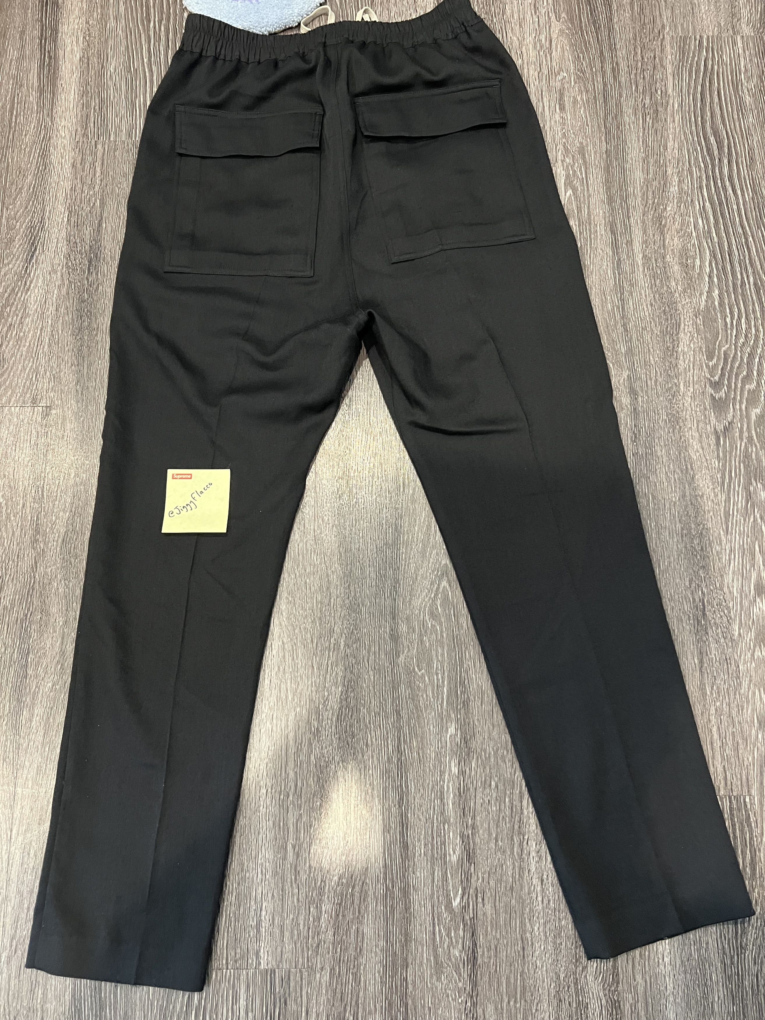 Rick Owens Rick Owens FW19 Larry Wool Pants US32EU48/M Size US 32 / EU 48 - 2 Thumbnail