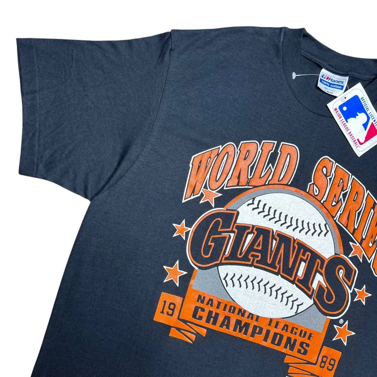 MLB Vtg 1989 MLB San Francisco Giants World Series Champions Tee Size US L / EU 52-54 / 3 - 7 Thumbnail