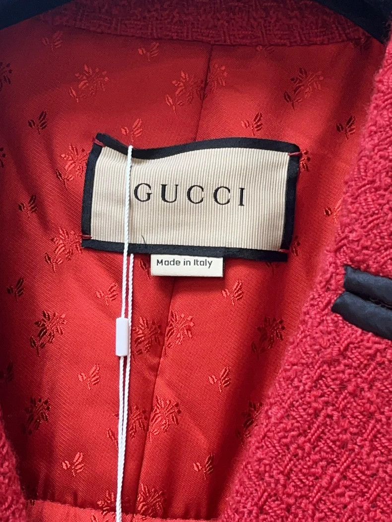 Gucci Gucci Red and blue rolled edge gold buckle medium and long Size S / US 4 / IT 40 - 7 Thumbnail