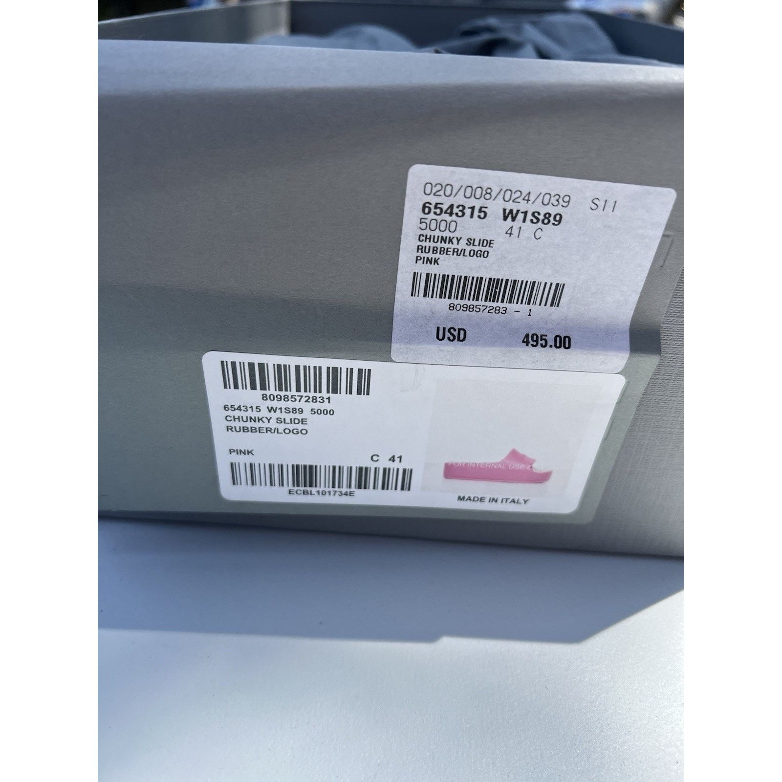 Balenciaga Balenciaga Chunky Slide Sandals Pink Women’s Size 41 US 11 Size US 11 / IT 41 - 4 Thumbnail