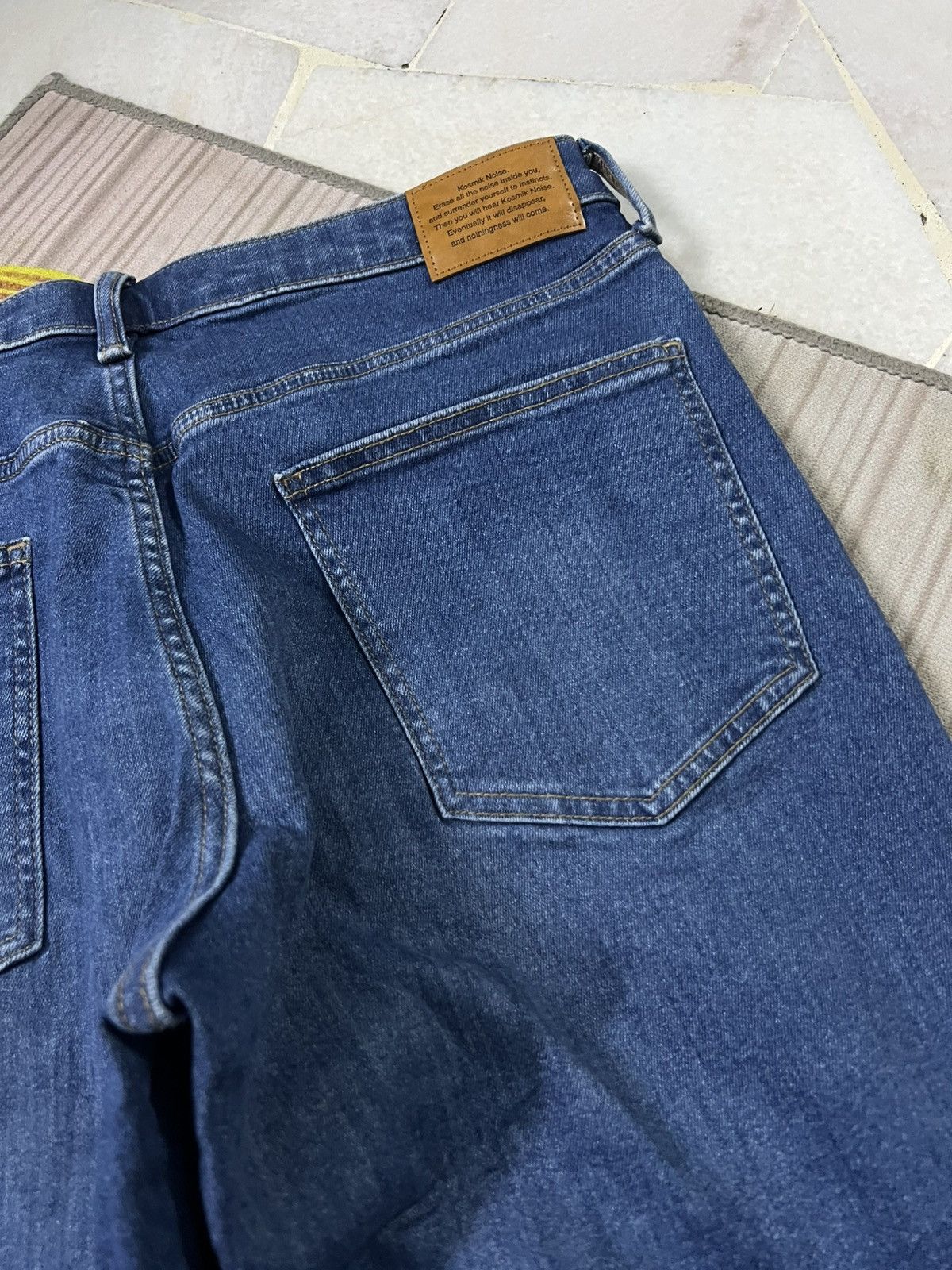 Undercover 💥INSANE 90’STYLE GU X UNDERCOVER DISTRESS BLUE JEAN Size US 32 / EU 48 - 18 Thumbnail