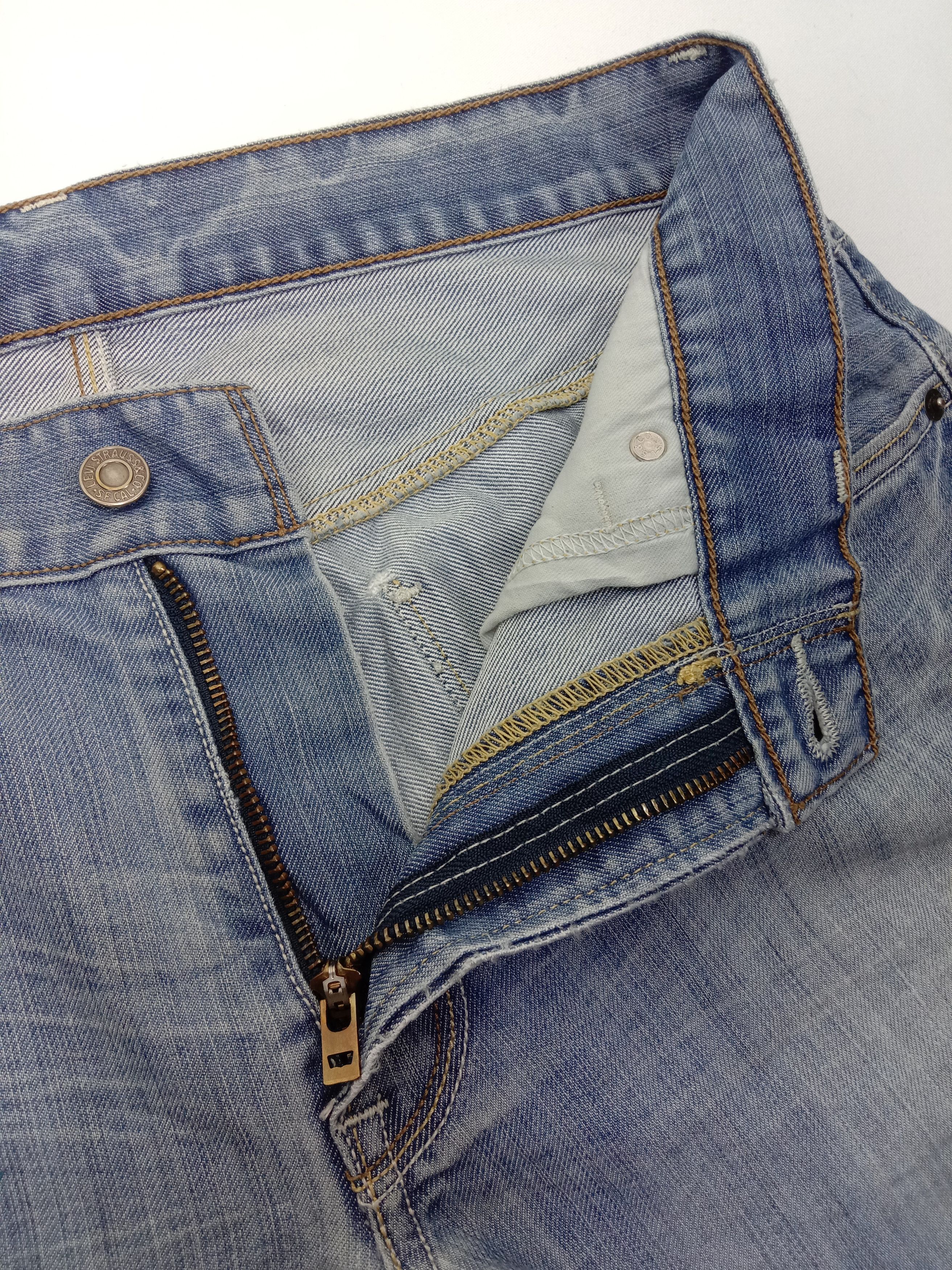 Levi's Vintage Levi's 663 Blue Wash Jeans Size 33" - 9 Thumbnail