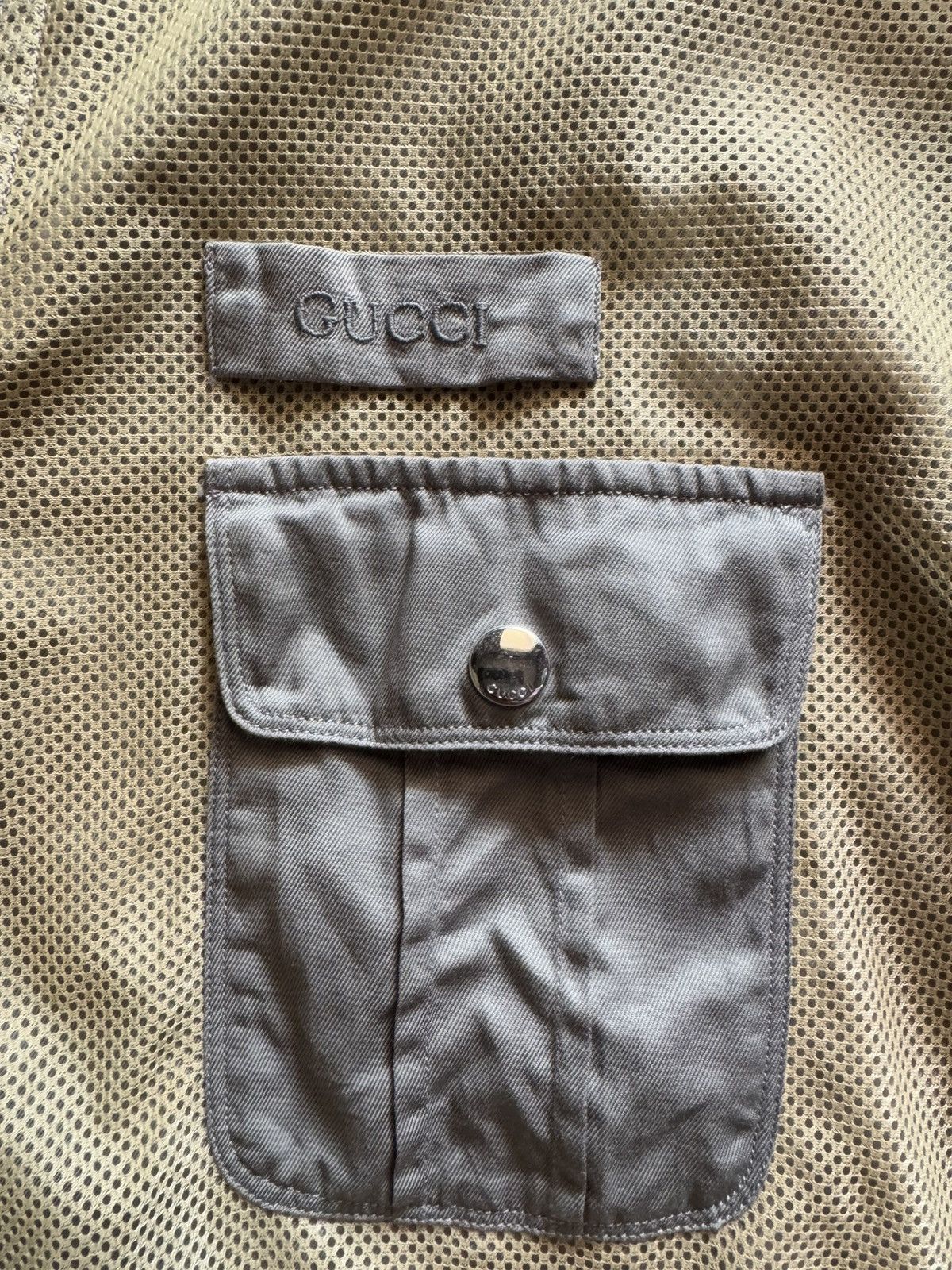 Gucci Gucci 2009 Mesh Cotton Jungle Polo Shirt Size US XS / EU 42 / 0 - 3 Thumbnail