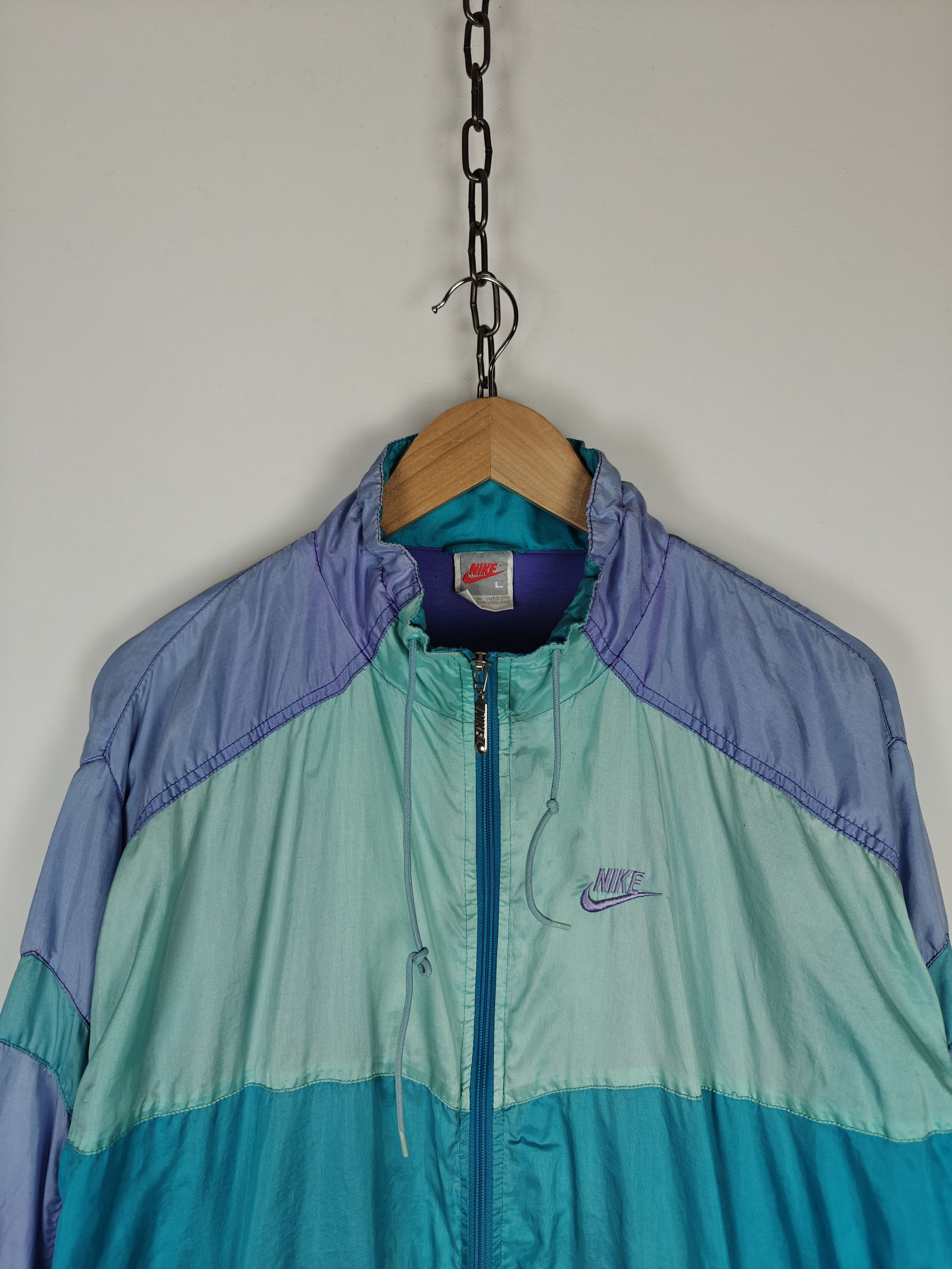 Nike Nike VTG Track Top Jacket Multicolor Zip size L Size US L / EU 52-54 / 3 - 2 Thumbnail