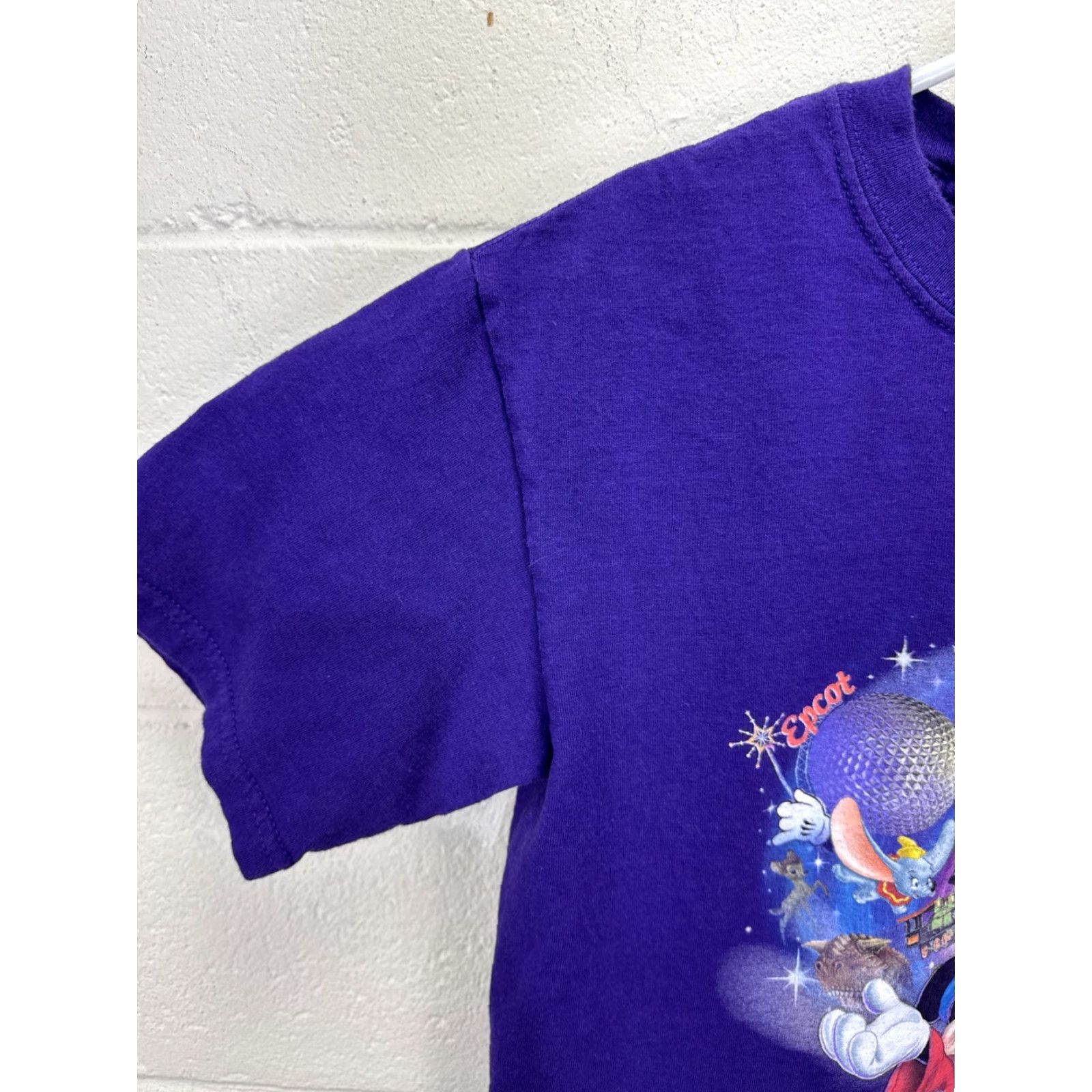 Disney Disney T Shirt Small Purple Mickey Mouse Cartoon Character Tee Mens Size S / US 4 / IT 40 - 6 Thumbnail
