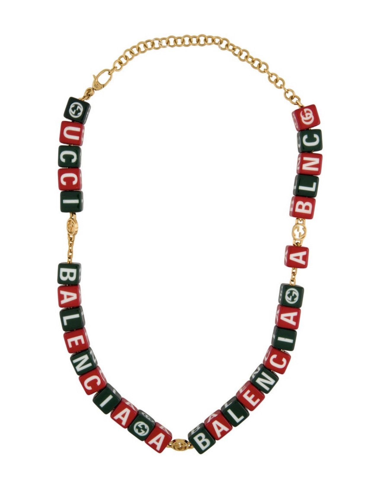 Balenciaga 🔥LIMITED🔥Balenciaga x Gucci Hackers Project Choker Necklace Size ONE SIZE - 1 Thumbnail