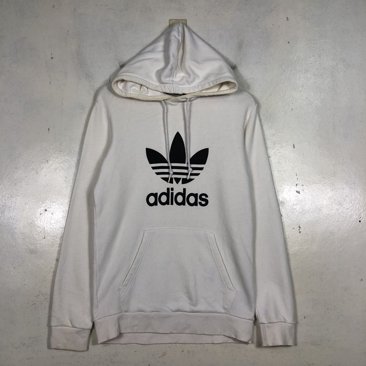 Adidas 📌Adidas Hoodie Big Logo Embroidery Size US S / EU 44-46 / 1 - 3 Thumbnail