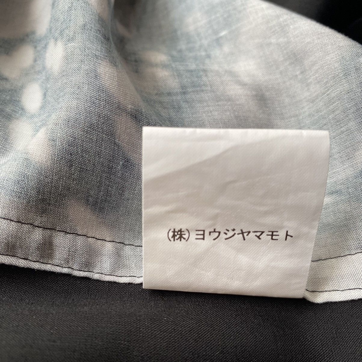 Yohji Yamamoto Sample Ground Y Oversized Rayon Shirt Size US M / EU 48-50 / 2 - 7 Thumbnail