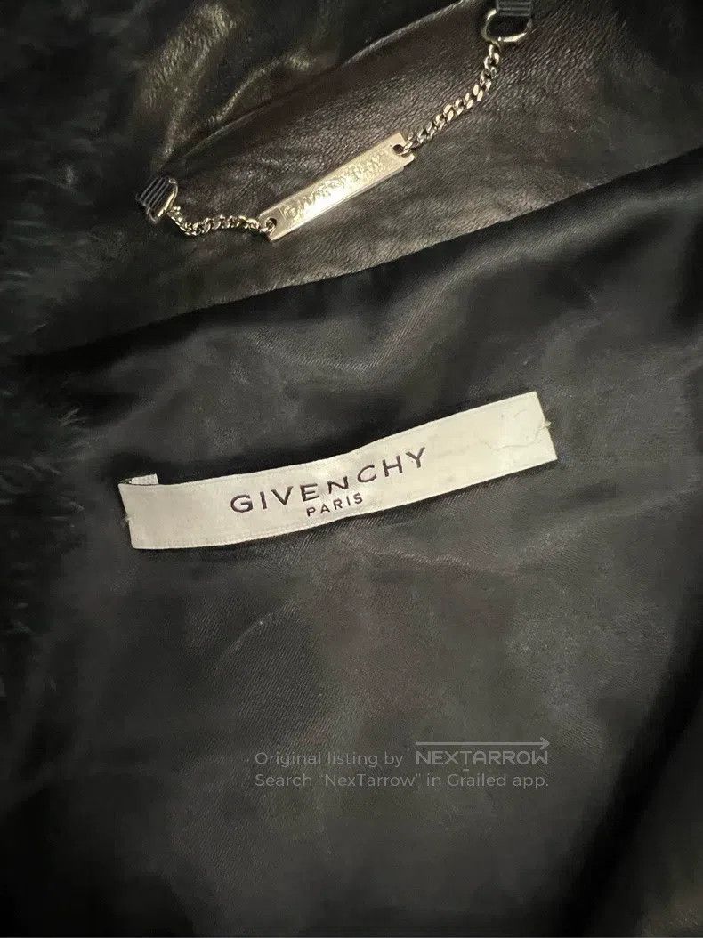 Givenchy Givenchy Stock: Fur and Leather Integrated Cloak-Style Jac Size US XL / EU 56 / 4 - 5 Thumbnail