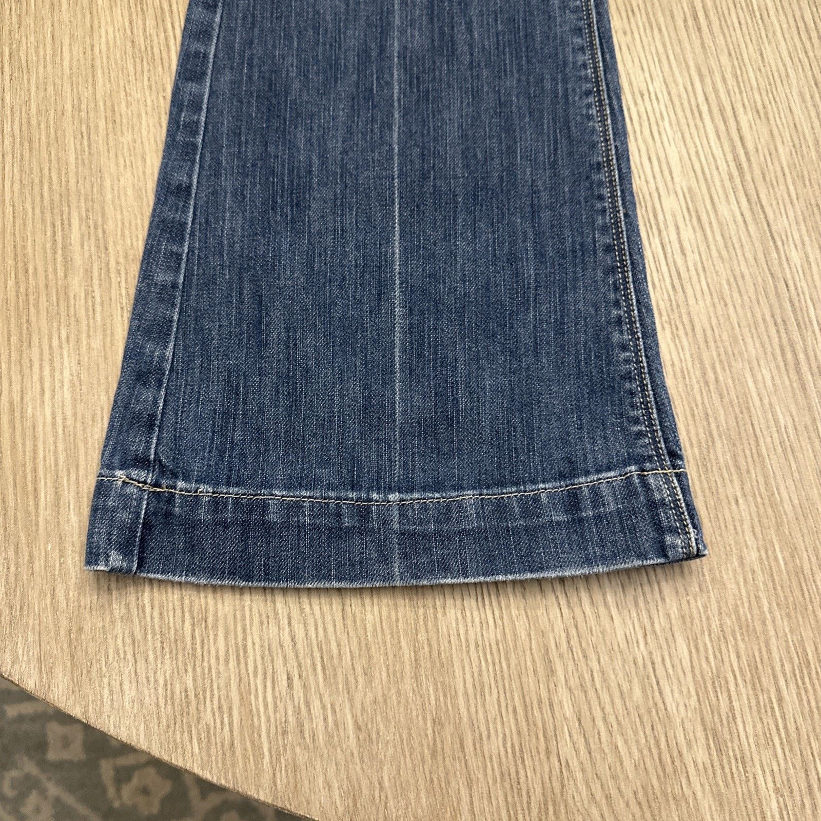 Nordstrom Vintage Y2K Flare Jeans- Embroidery + Low-raise Size 6 S Size 28" / US 6 / IT 42 - 3 Thumbnail