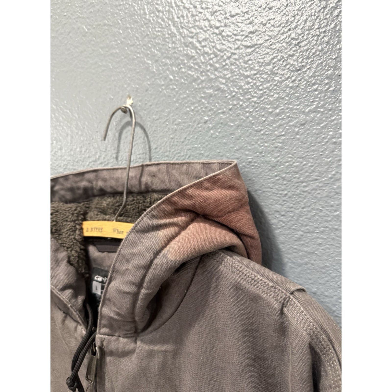 Carhartt VINTAGE Carhartt DJ4392M Hooded Detroit Fleece Lined Jacket Men’s Large Size US L / EU 52-54 / 3 - 5 Thumbnail
