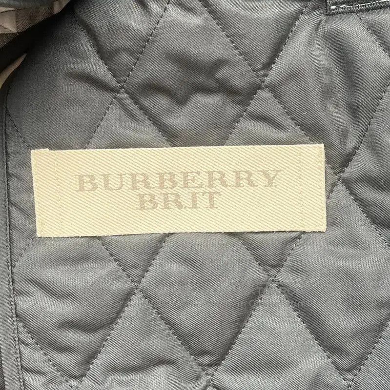 Burberry Burberry Black Quilted Mid-Length Cotton Jacket. Size XS / US 0-2 / IT 36-38 - 7 Thumbnail
