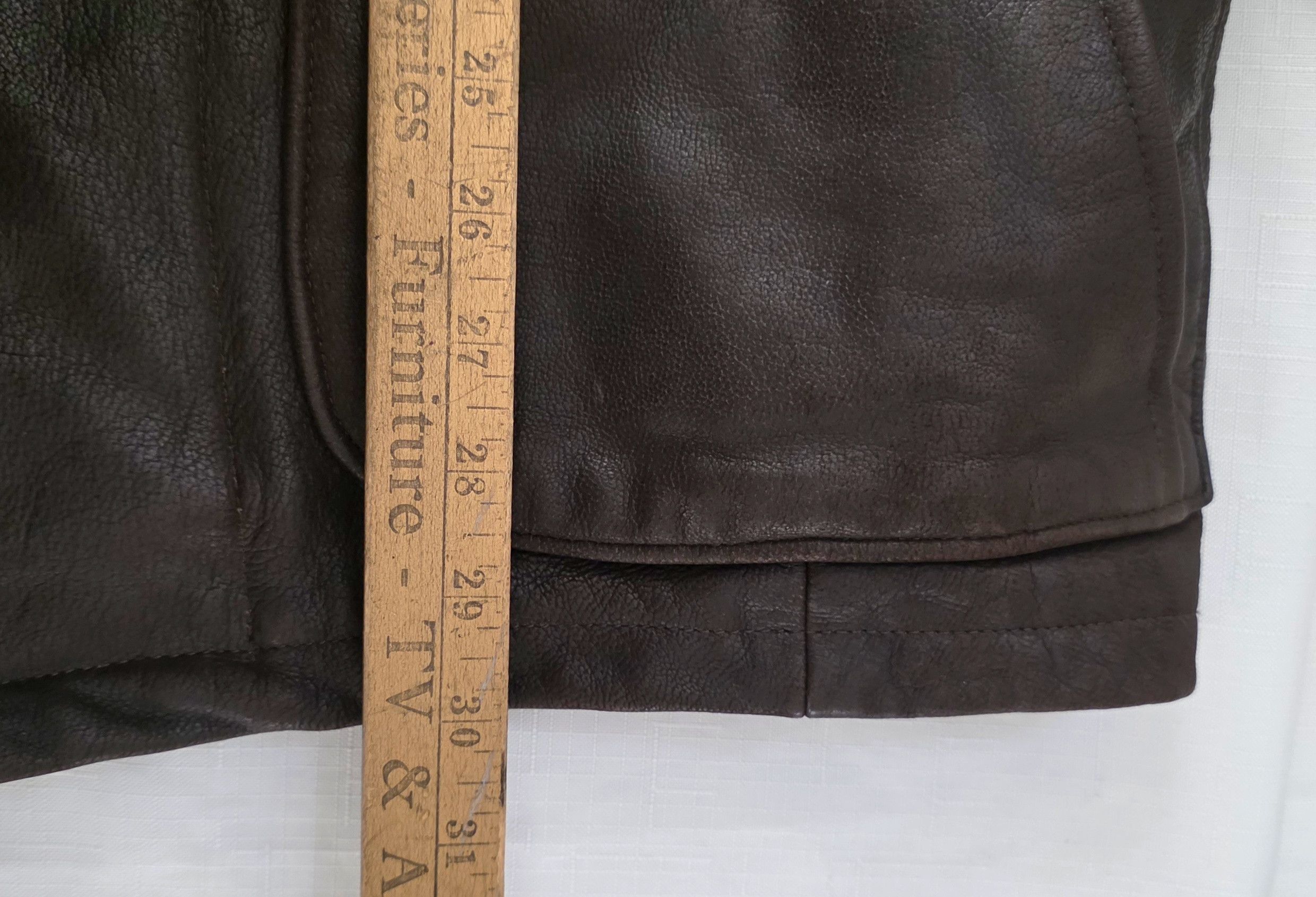 Other Lone Pine American Made Leather Jacket Aspen Mens sz 40 Size US L / EU 52-54 / 3 - 14 Thumbnail