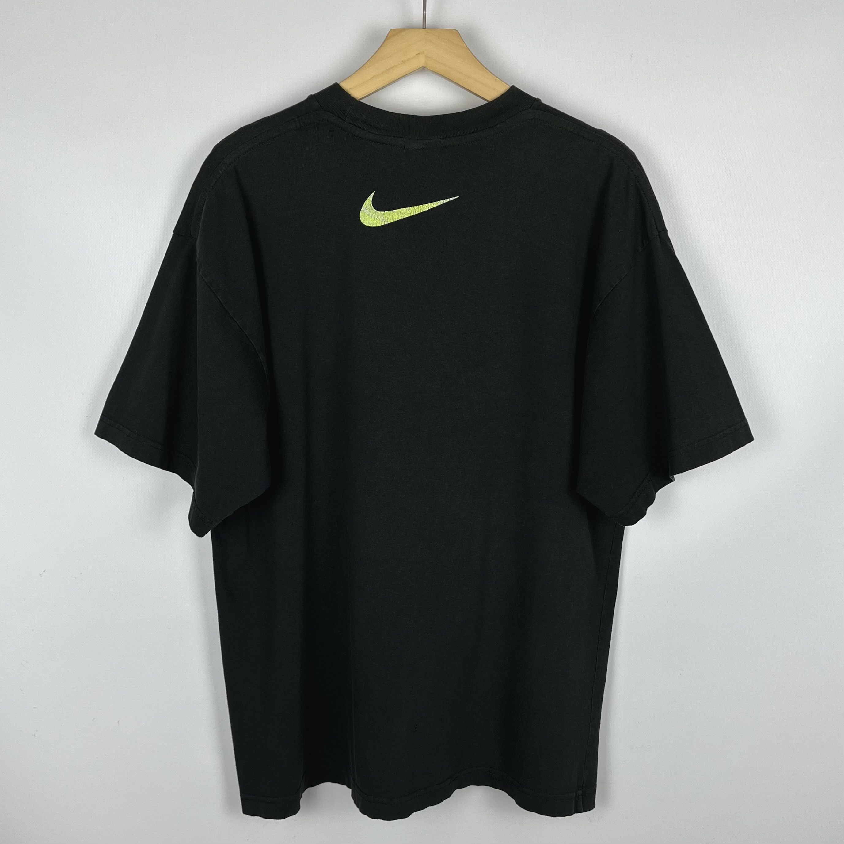 Nike Vintage Nike Iconic Acid Big Logo T Shirt 90’s Size US L / EU 52-54 / 3 - 18 Thumbnail