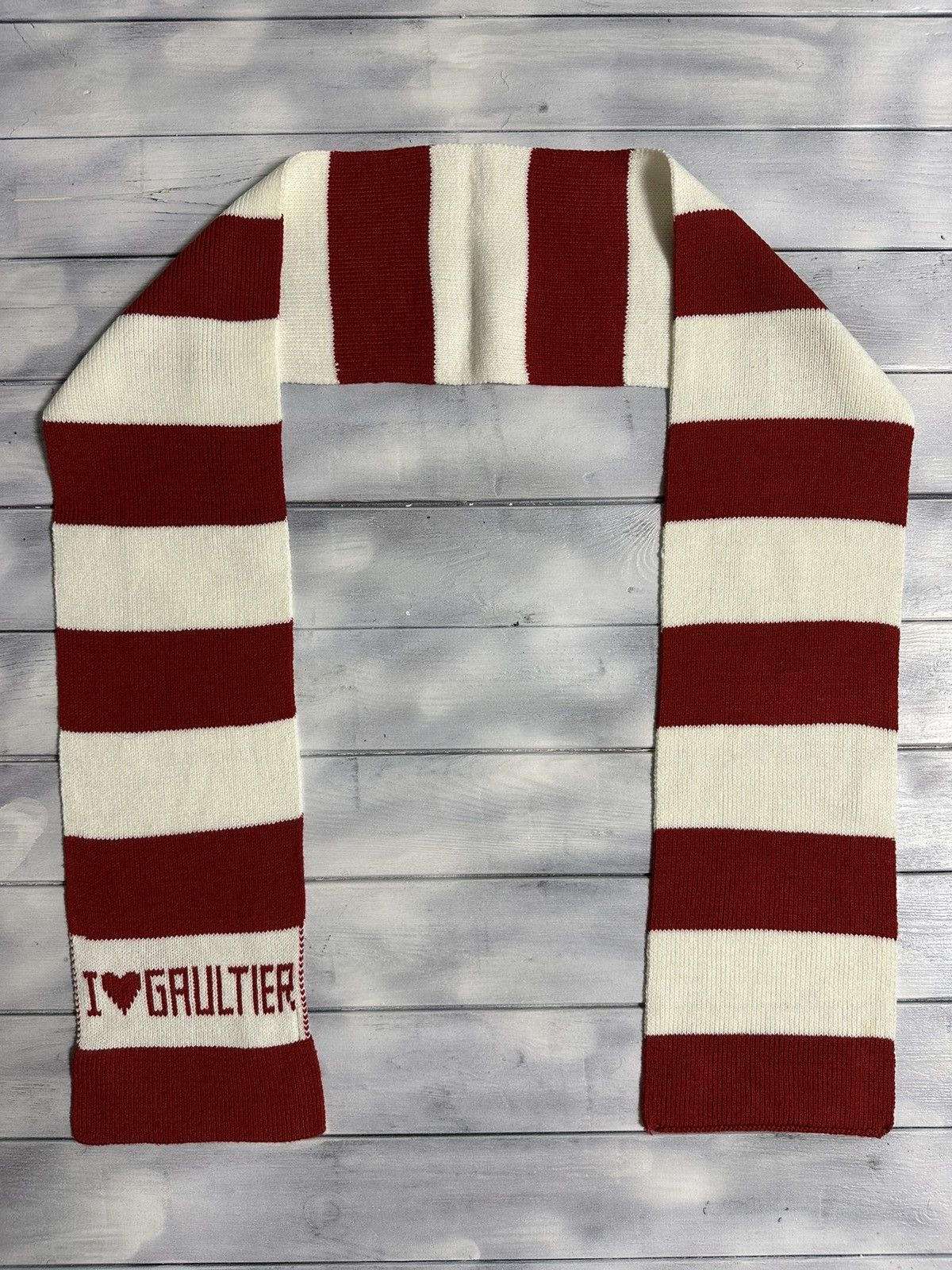 Jean Paul Gaultier Rare Scarves Jean Paul Gaultier Luxury Avant-Garde Christmas Size ONE SIZE - 1 Thumbnail