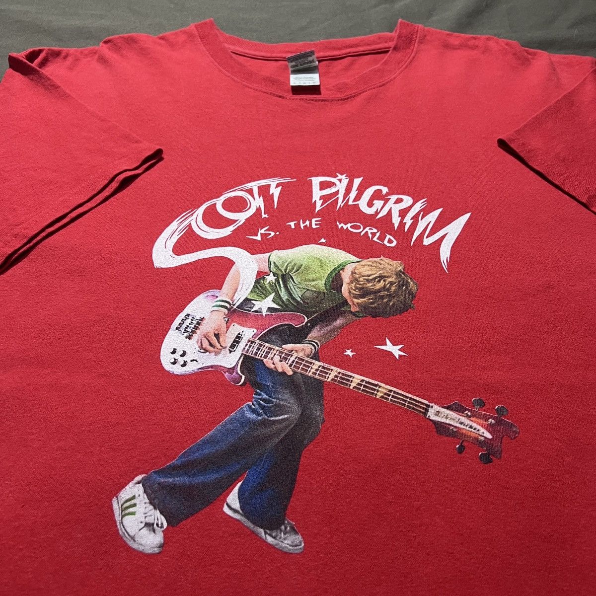 Vintage Vintage Y2K Scott Pilgrim vs. the World Promo Movie Tee Size US L / EU 52-54 / 3 - 5 Thumbnail