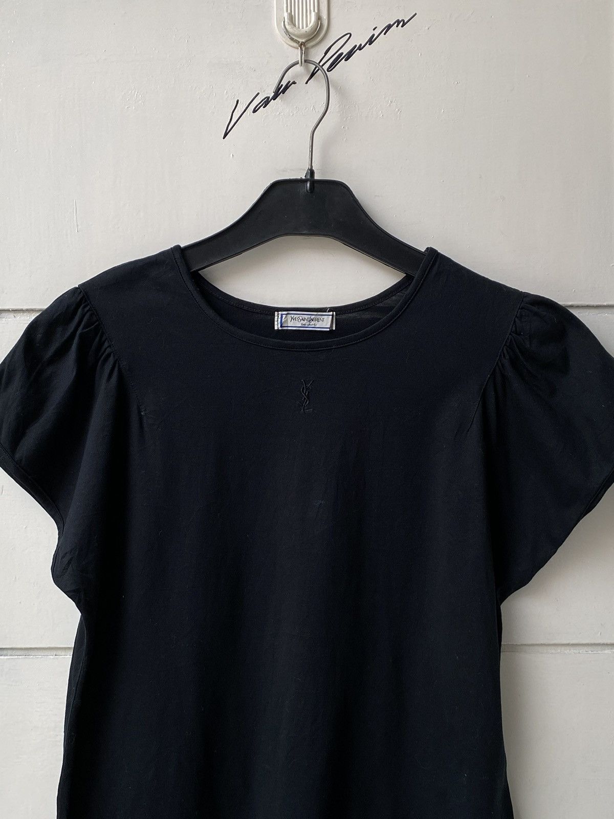 Yves Saint Laurent YSL Yves Saint Laurent Black T-shirt Size US XS / EU 42 / 0 - 2 Thumbnail