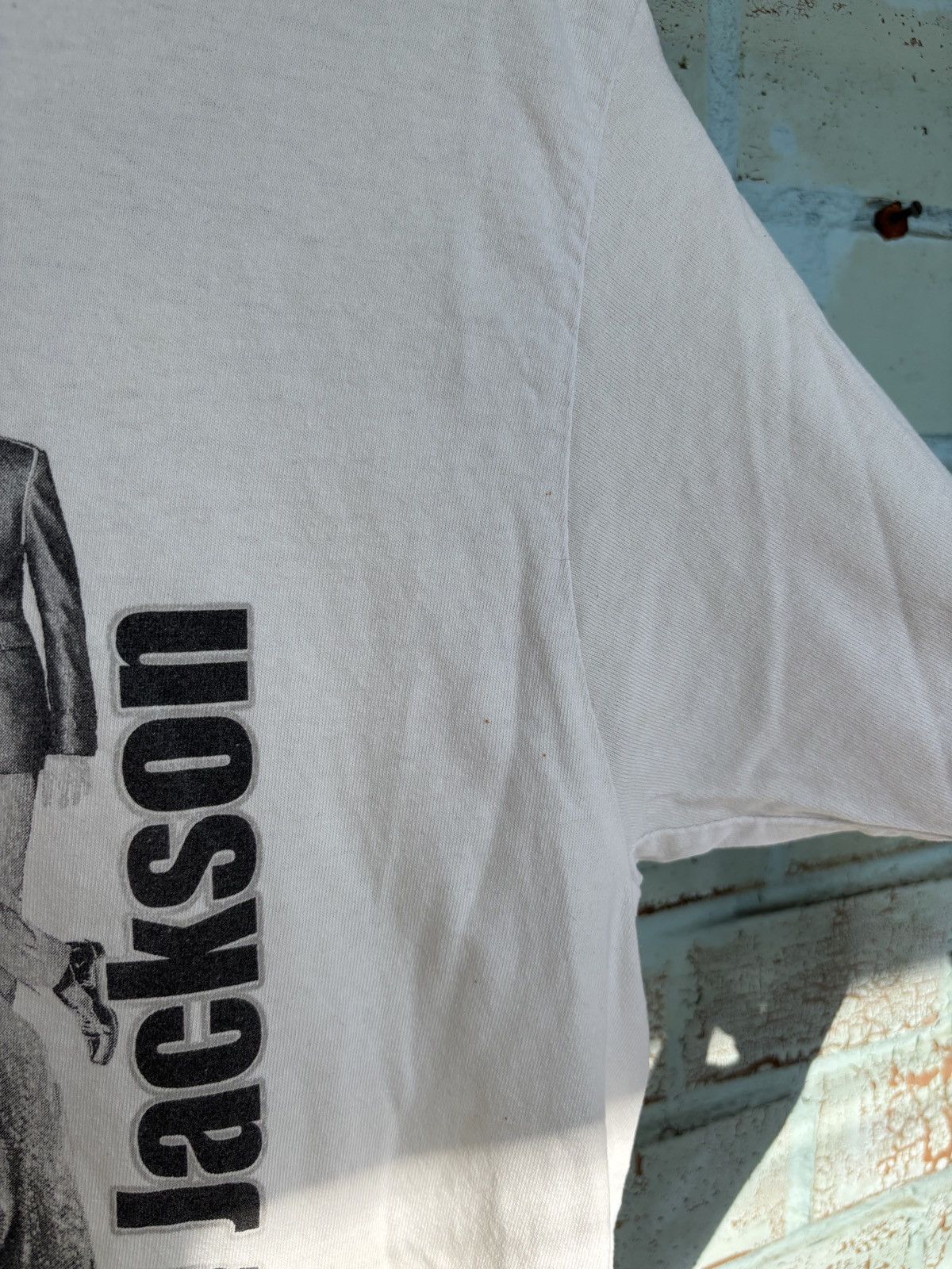 Band Tees michael jackson vintage white t-shirt 90s y2k rare Size US S / EU 44-46 / 1 - 3 Thumbnail