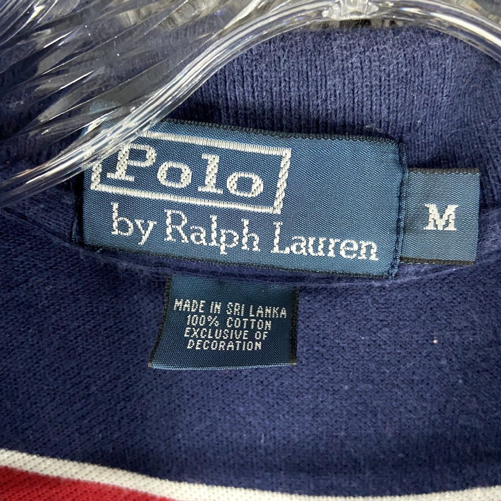 Polo Ralph Lauren Polo Ralph Lauren Polo Shirt Men M Multicolor Red Blue Striped Mens Size US M / EU 48-50 / 2 - 7 Thumbnail