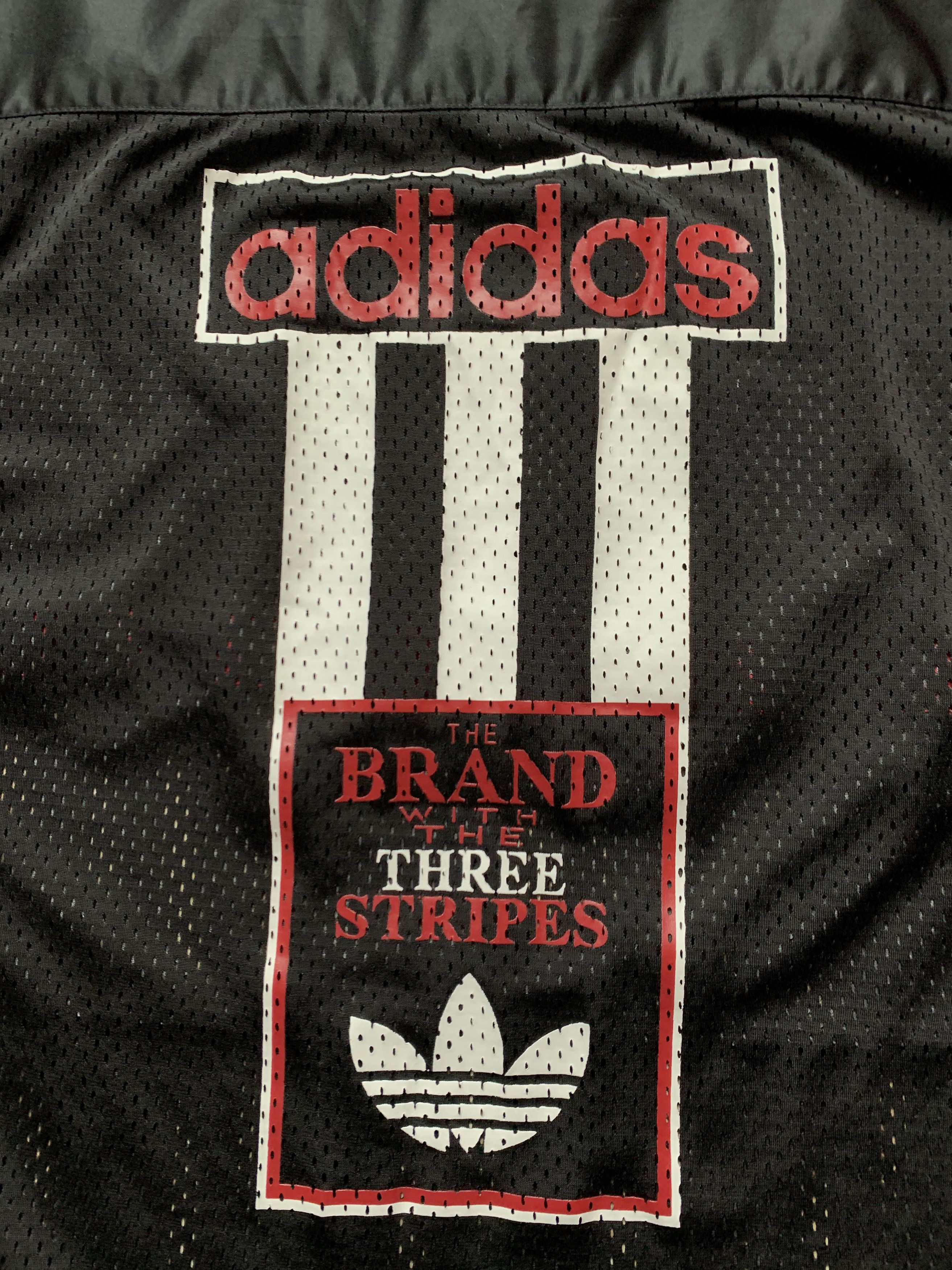 Adidas × Vintage Vintage Mesh Stripe Adidas Jersey Size US XL / EU 56 / 4 - 7 Thumbnail