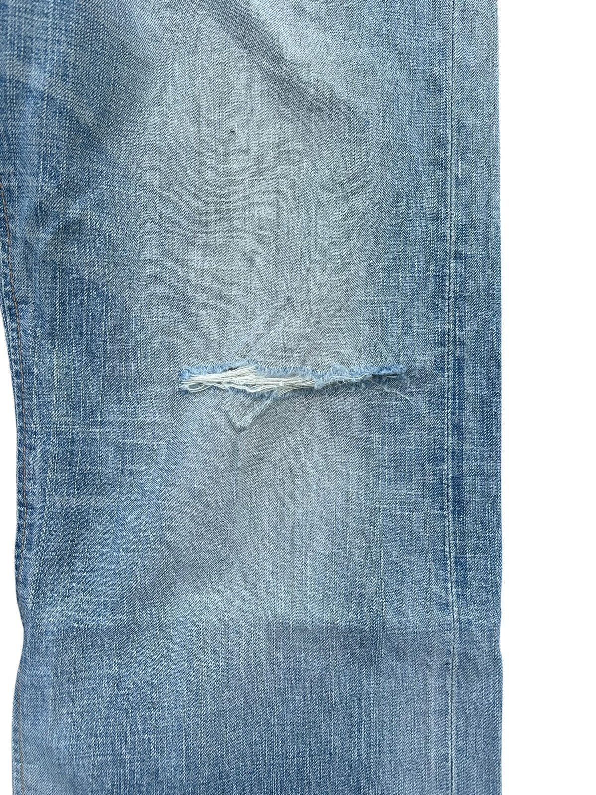 Japanese Brand × Kapital × Vintage Edwin Selvedge Distressed Denim Jeans Faded Size US 29 - 5 Thumbnail