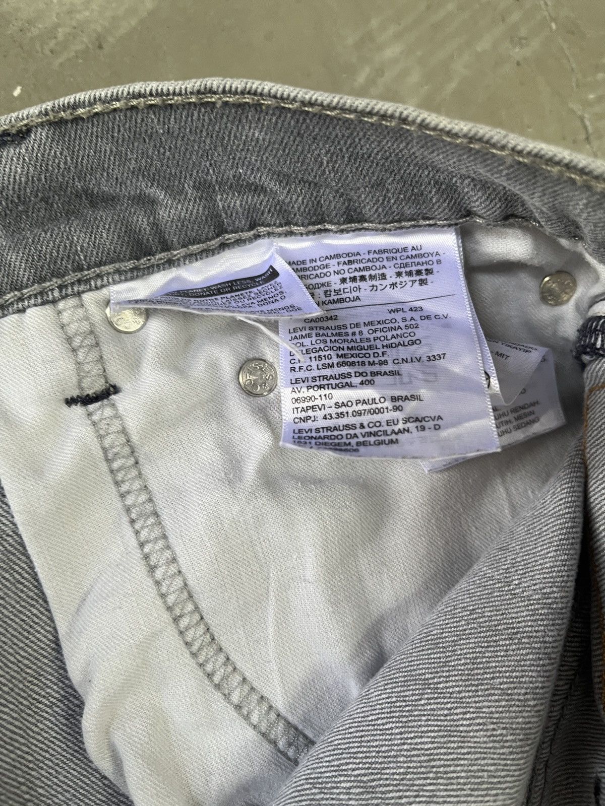 Levi's Vintage 90s Levis 517 Paint Splatter Junya Helmut Lang Style Size US 33 - 8 Thumbnail