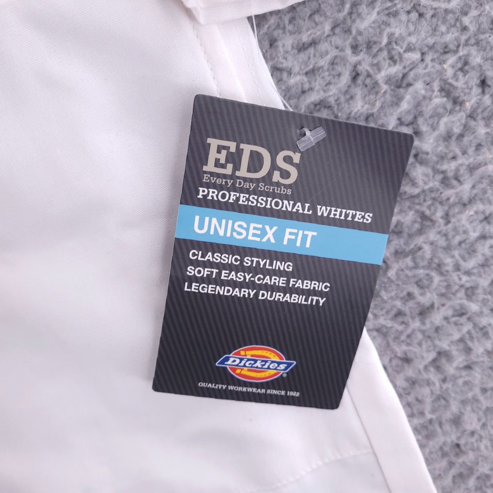 Dickies Dickies Lab Coat Unisex Large White Medical Coat Size US L / EU 52-54 / 3 - 2 Thumbnail