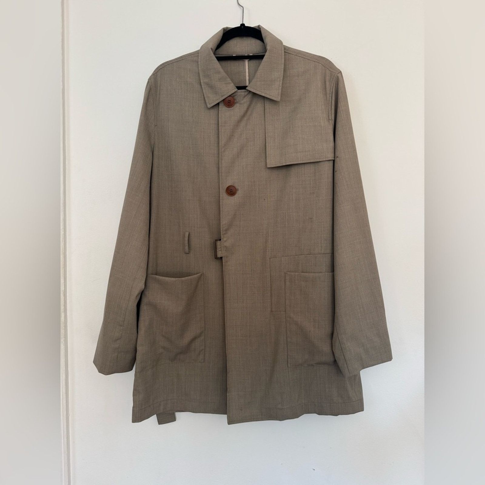 Ports 1961 Ports 1961 Men's Trench with Belted Waist Size US M / EU 48-50 / 2 - 2 Thumbnail