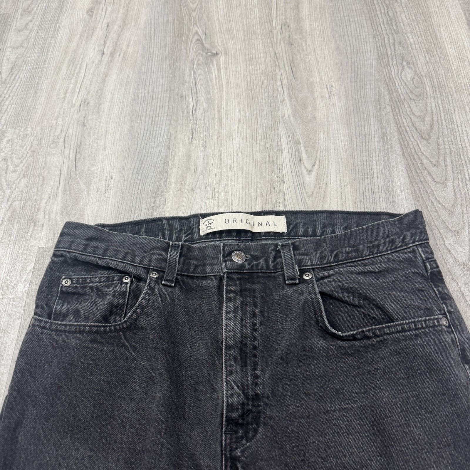 Arizona Jean Co. Arizona Jeans Mens Jeans 34x25 Black Original Straight Leg Size US 34 / EU 50 - 3 Thumbnail