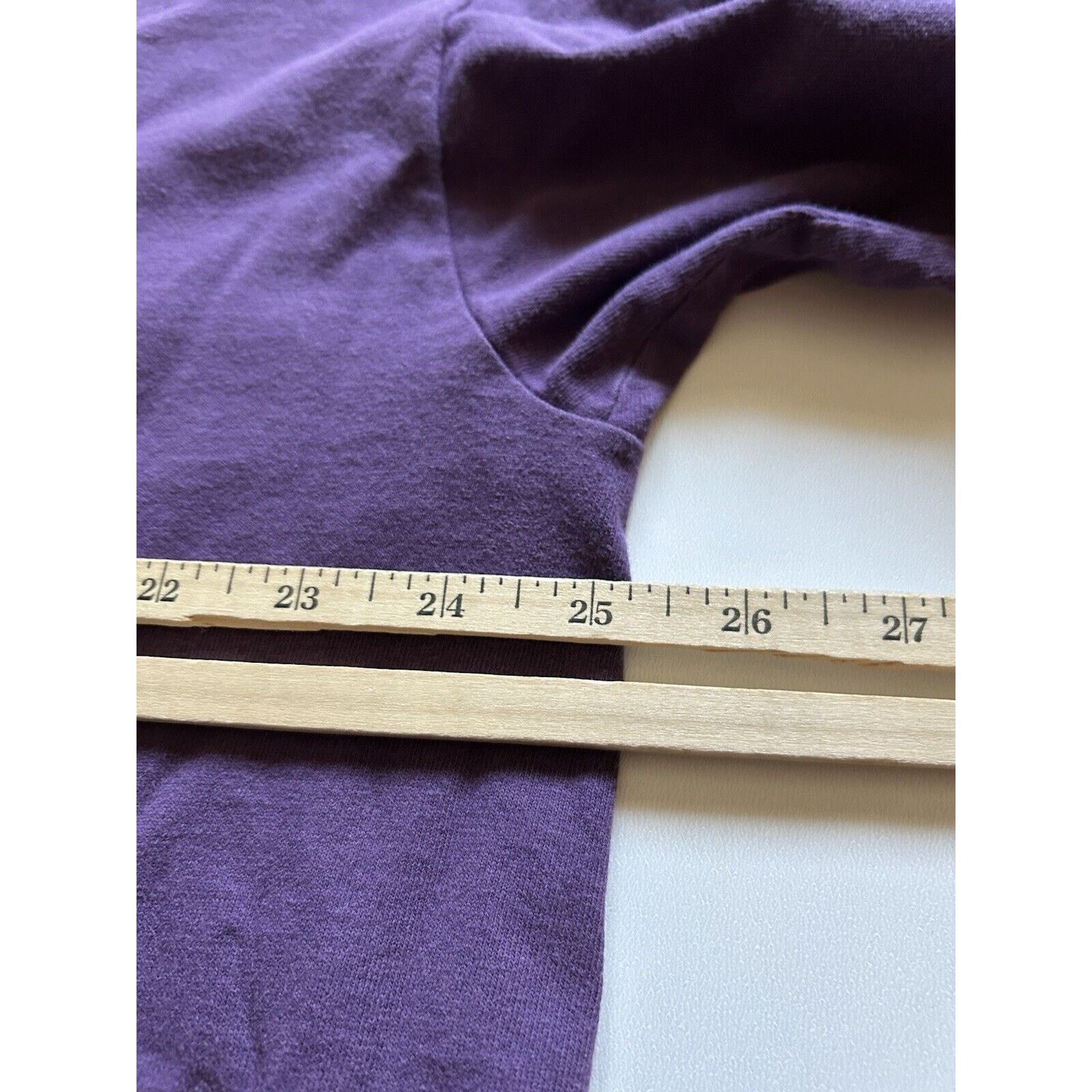 Nike × Vintage Vintage 90s Nike Swoosh T Shirt XL Faded Purple Made In USA Size US XL / EU 56 / 4 - 5 Thumbnail